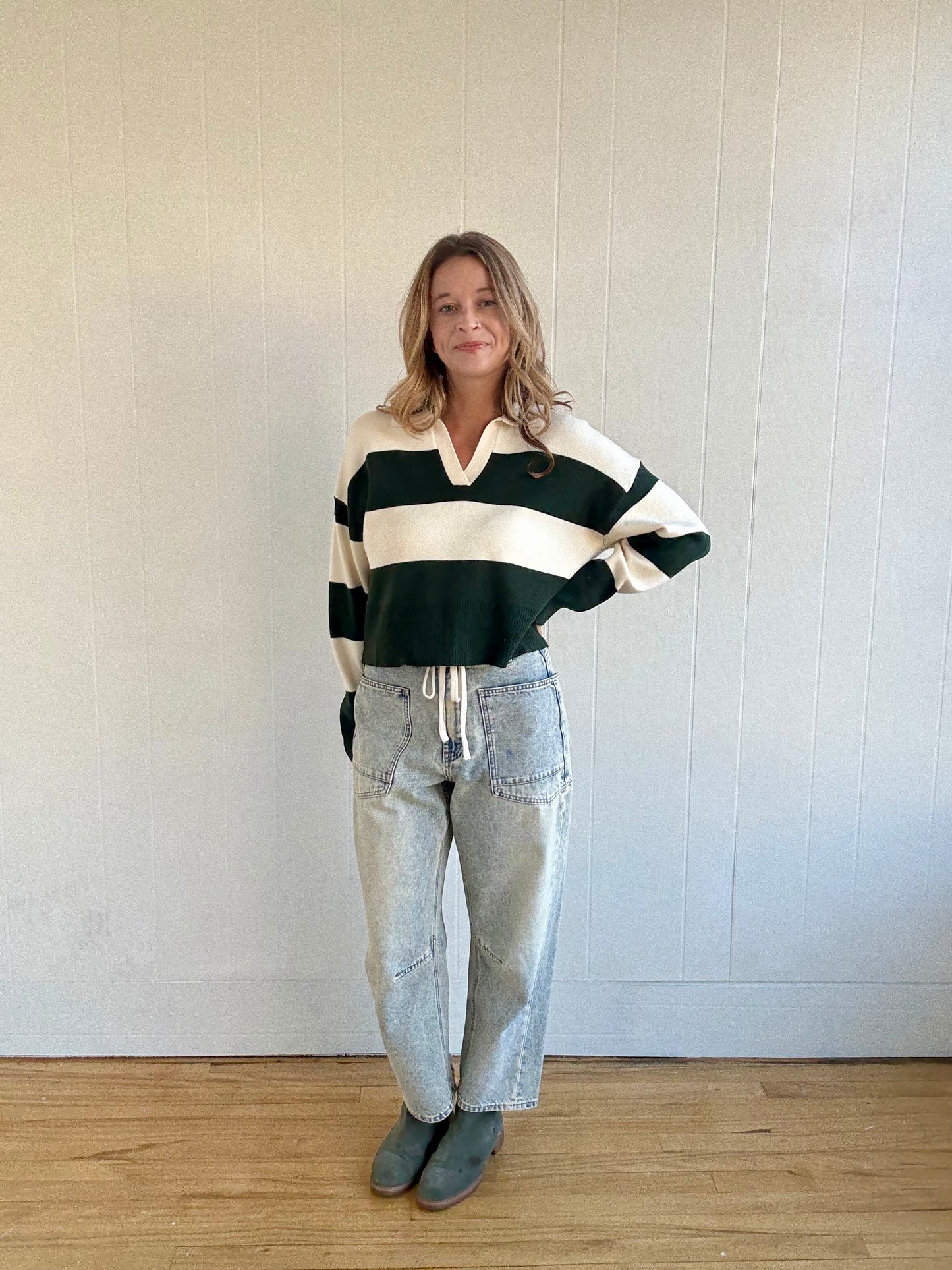 Palmer Polo Sweater