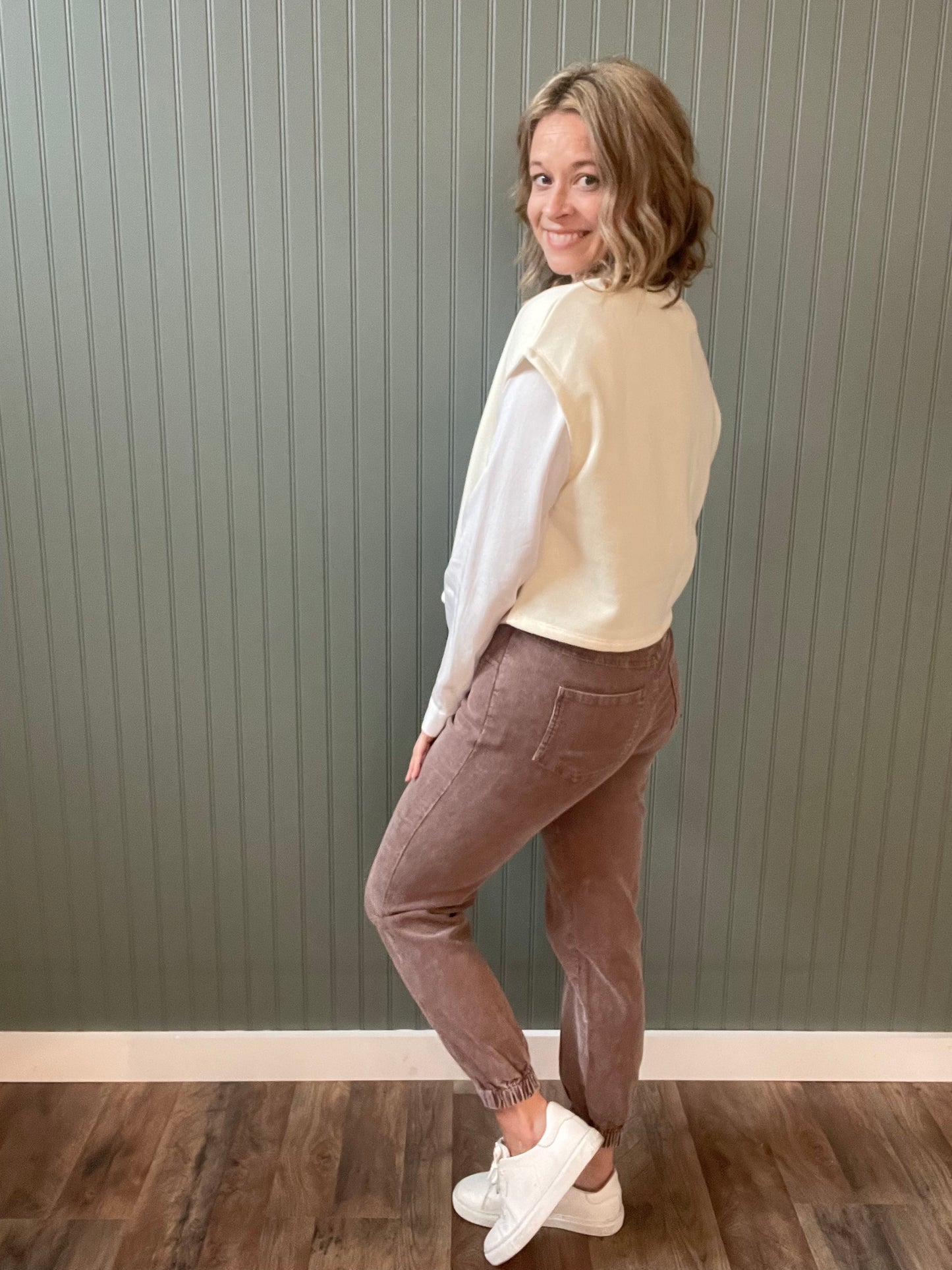 Get Like This Washed Corduroy Pants