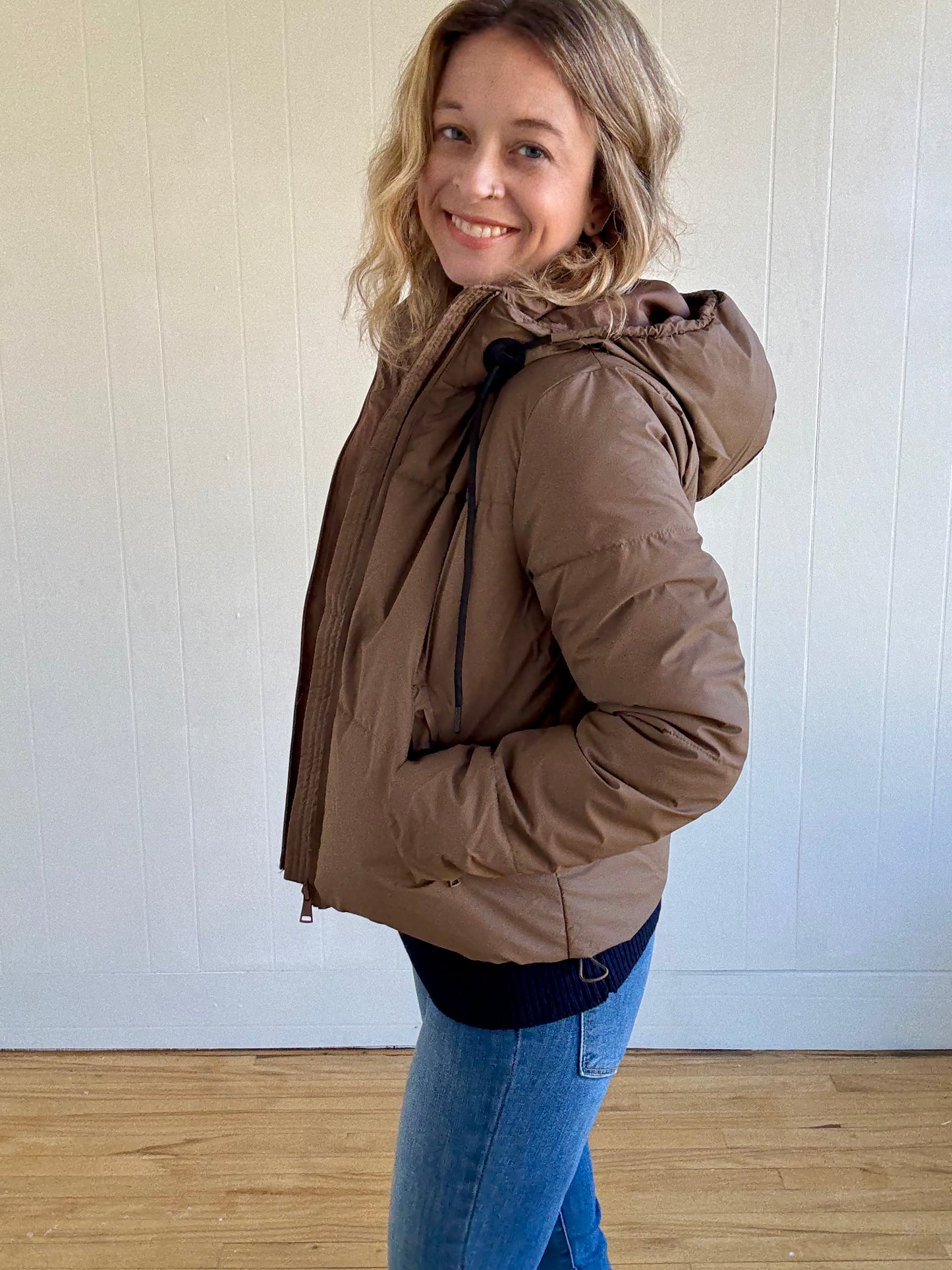 Paxton Puffer Jacket (Chocolate)