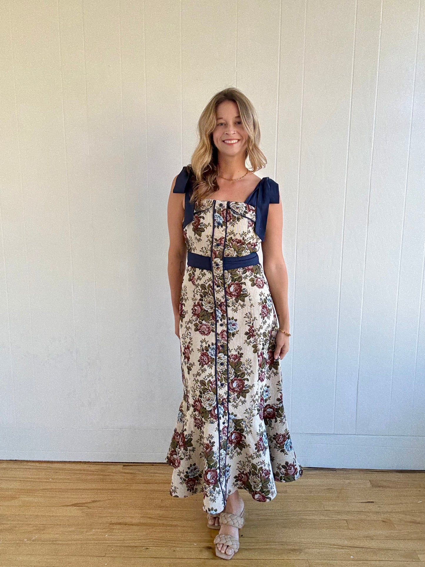 Mabel Tapestry Midi Dress