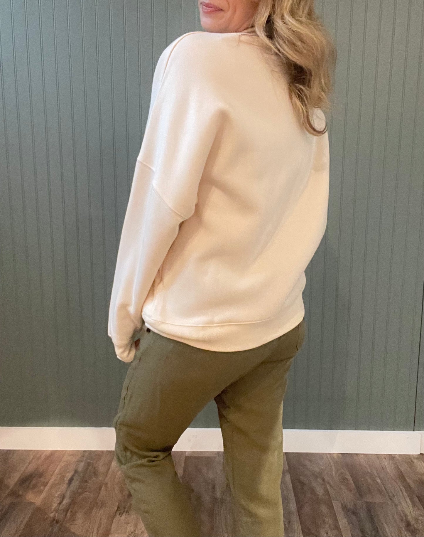 Troy Sweater (Cream)
