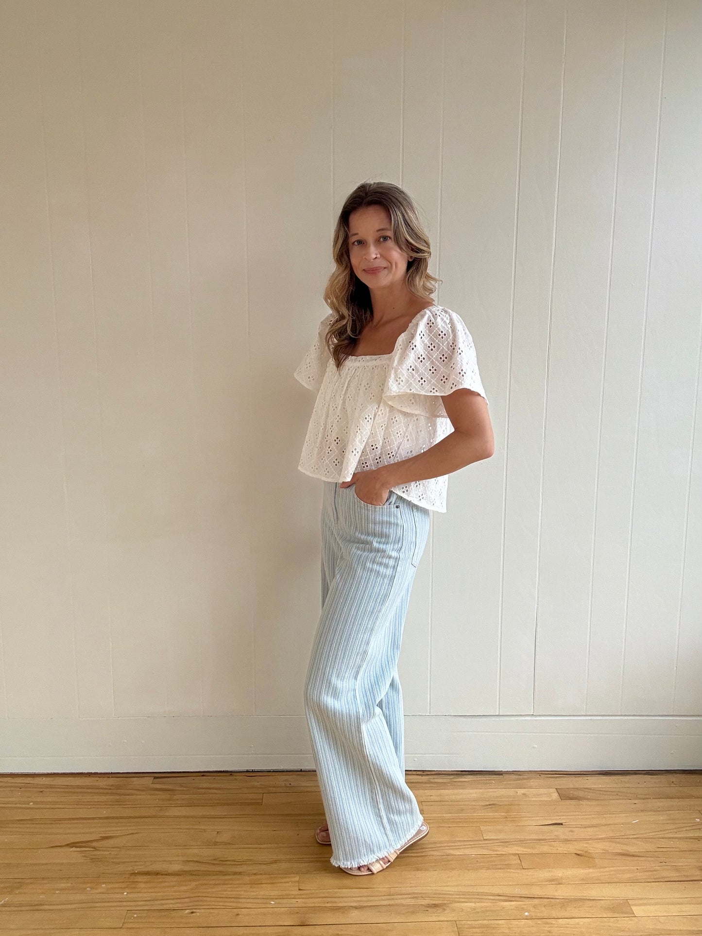 Ellie Eyelet Blouse