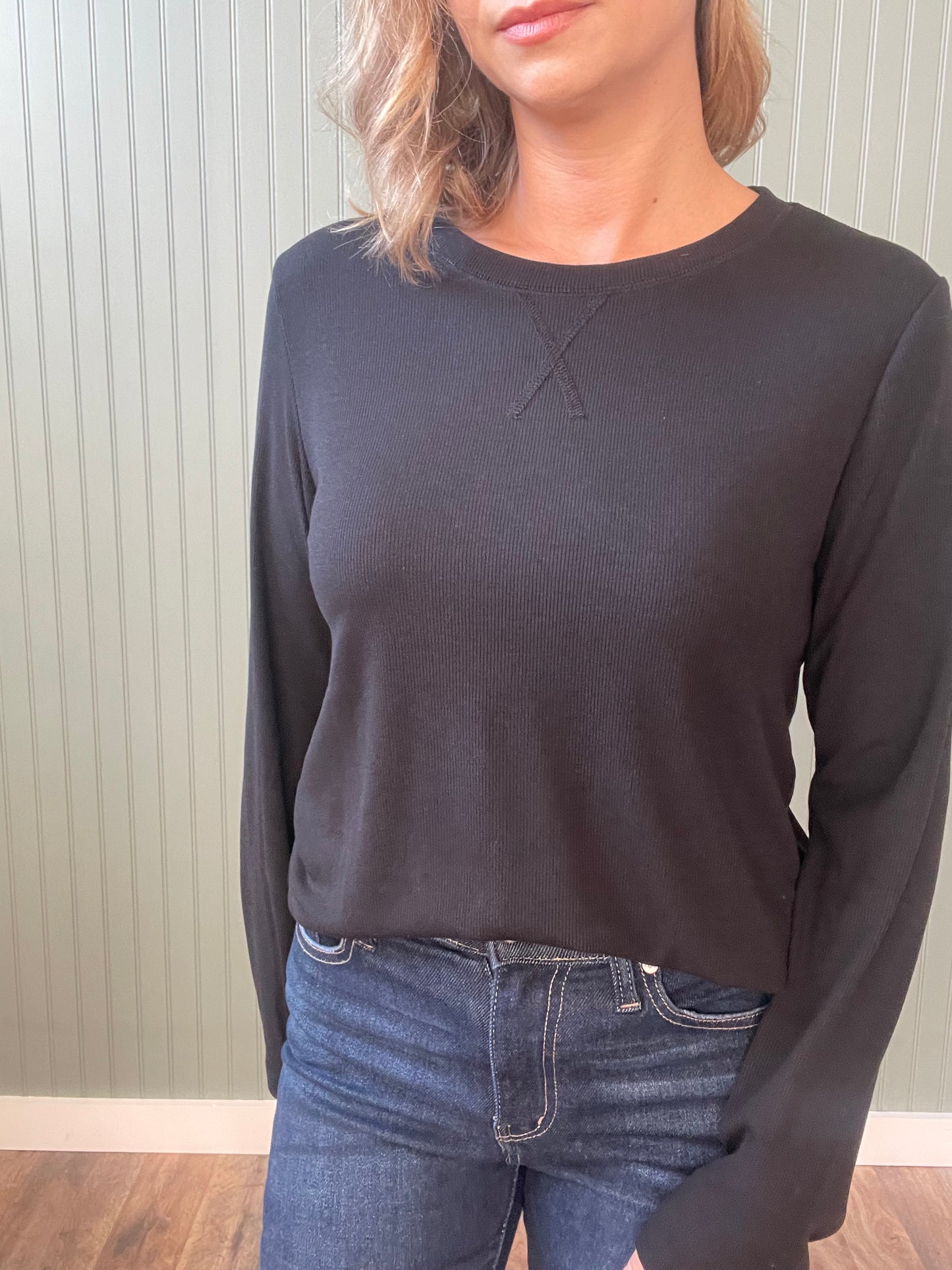 Carly Long Sleeve (Black)