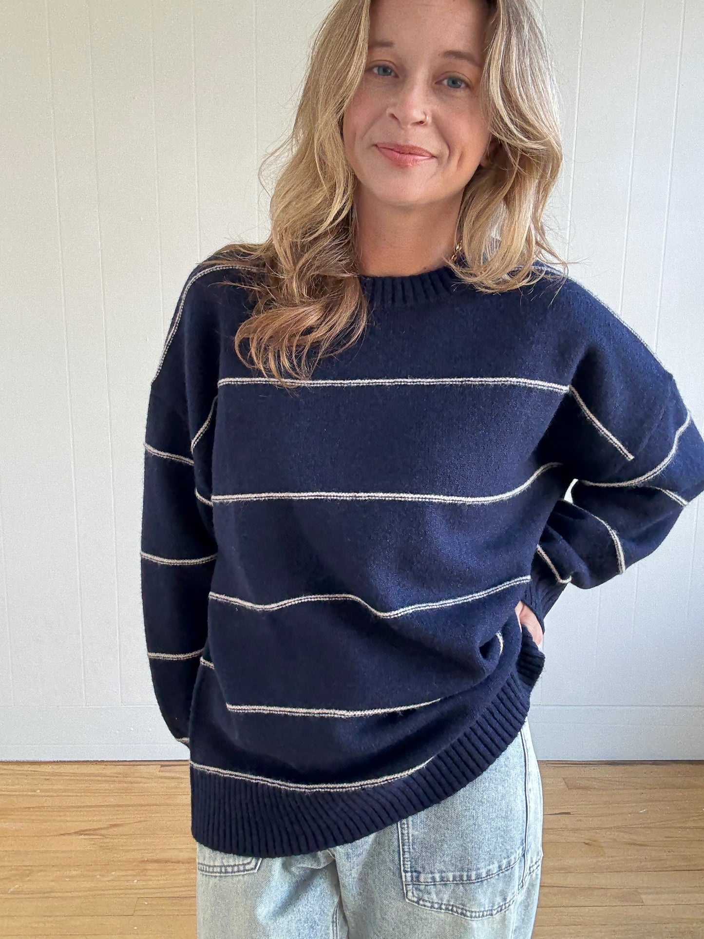 Demi Sweater (Navy)