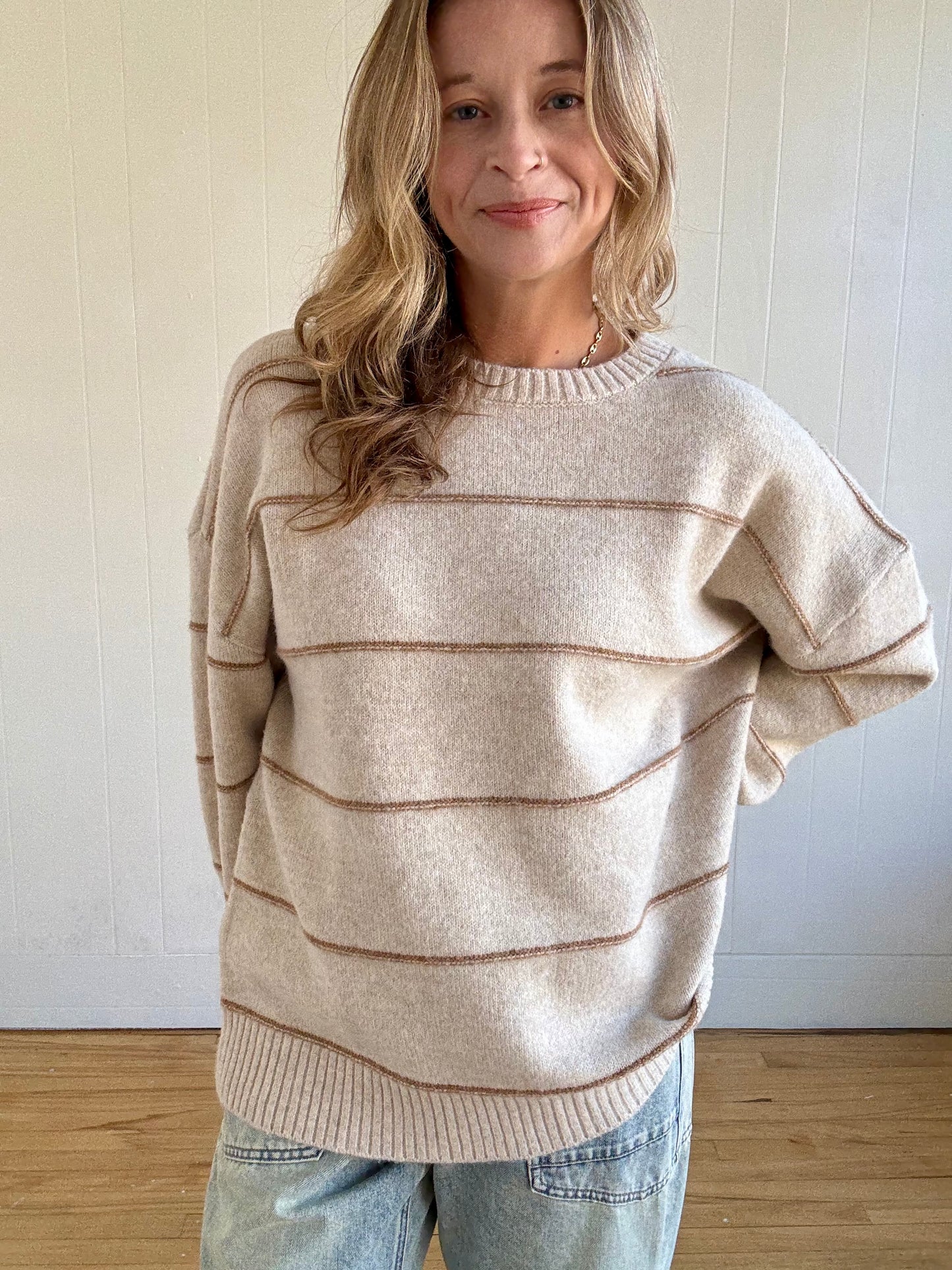 Demi Sweater (Taupe)