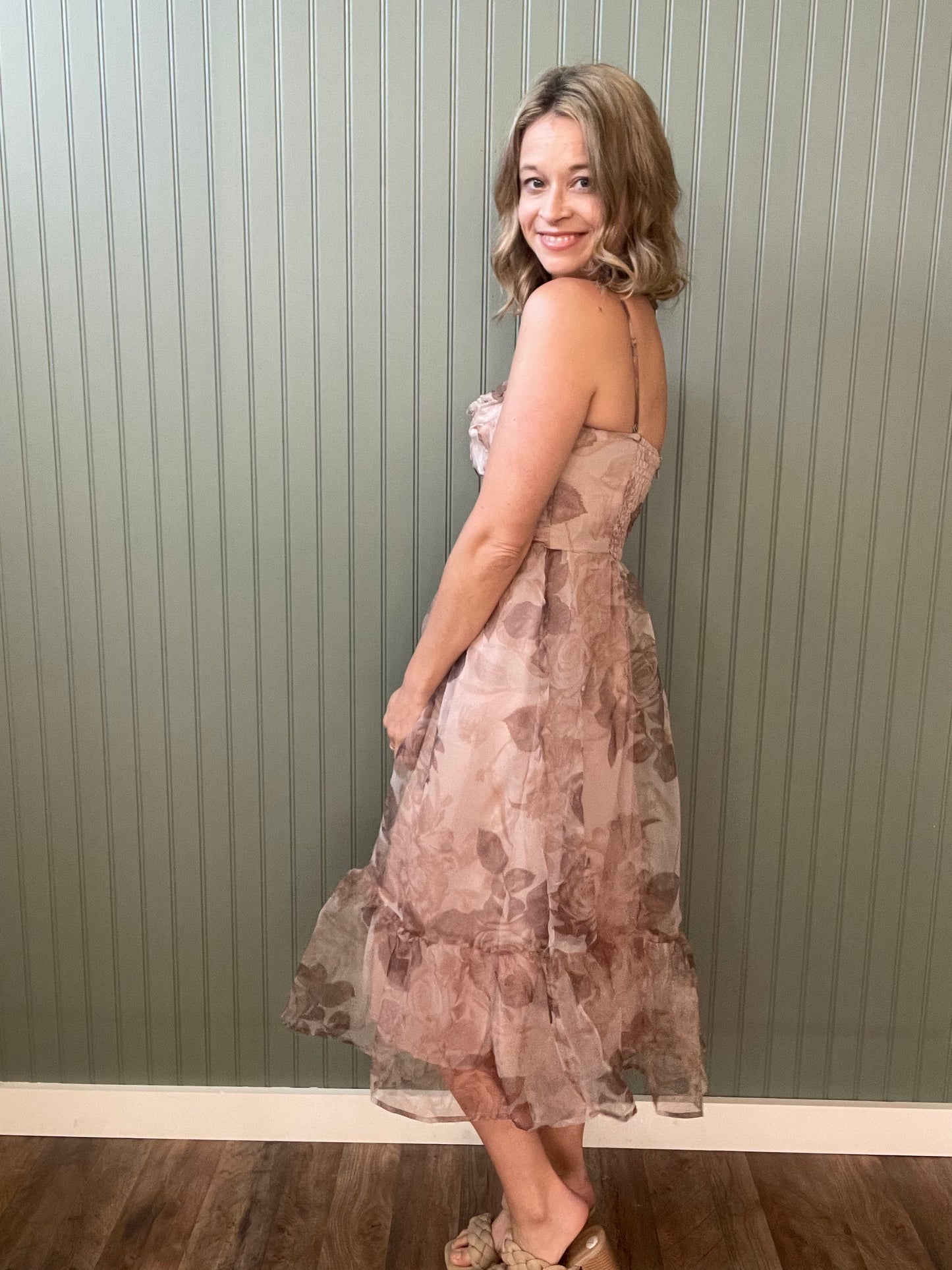 Rose Midi Dress