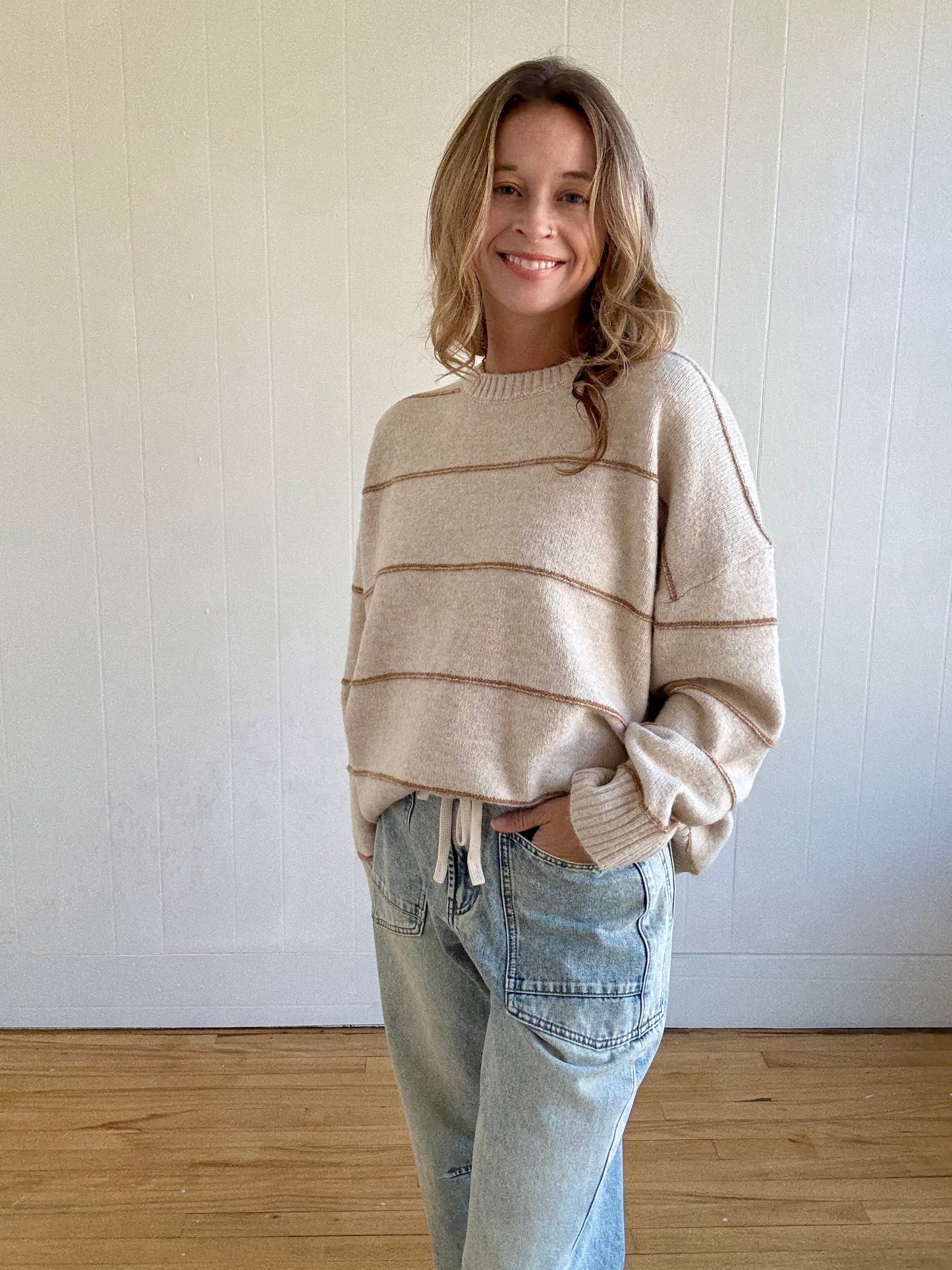 Demi Sweater (Taupe)