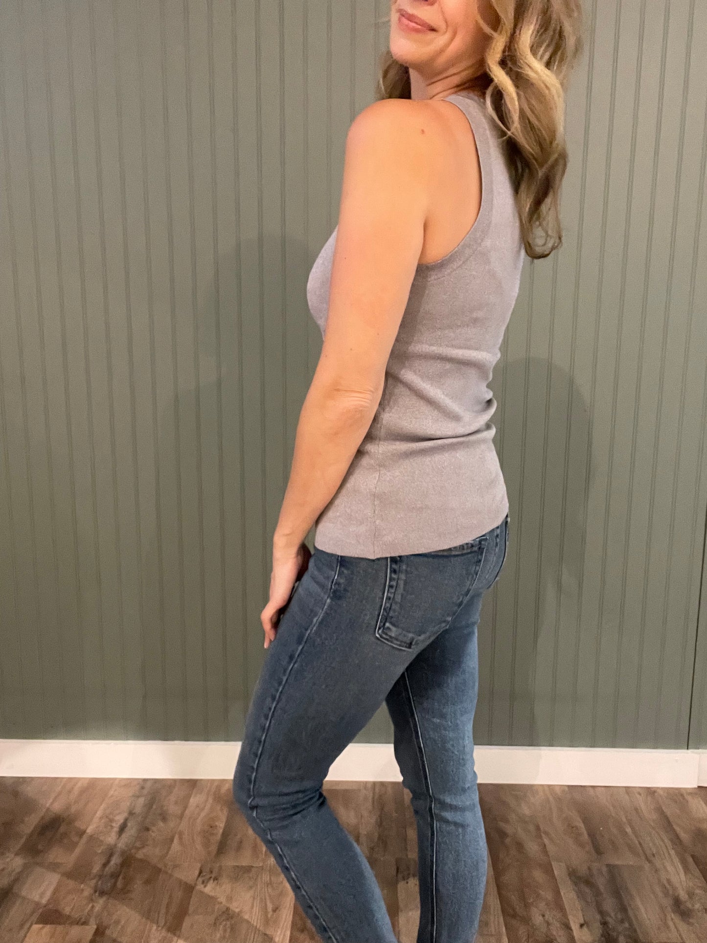 The Signy Top (Heather Grey)