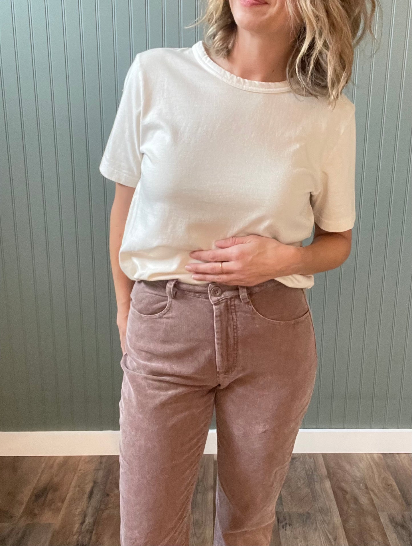 Get Like This Washed Corduroy Pants