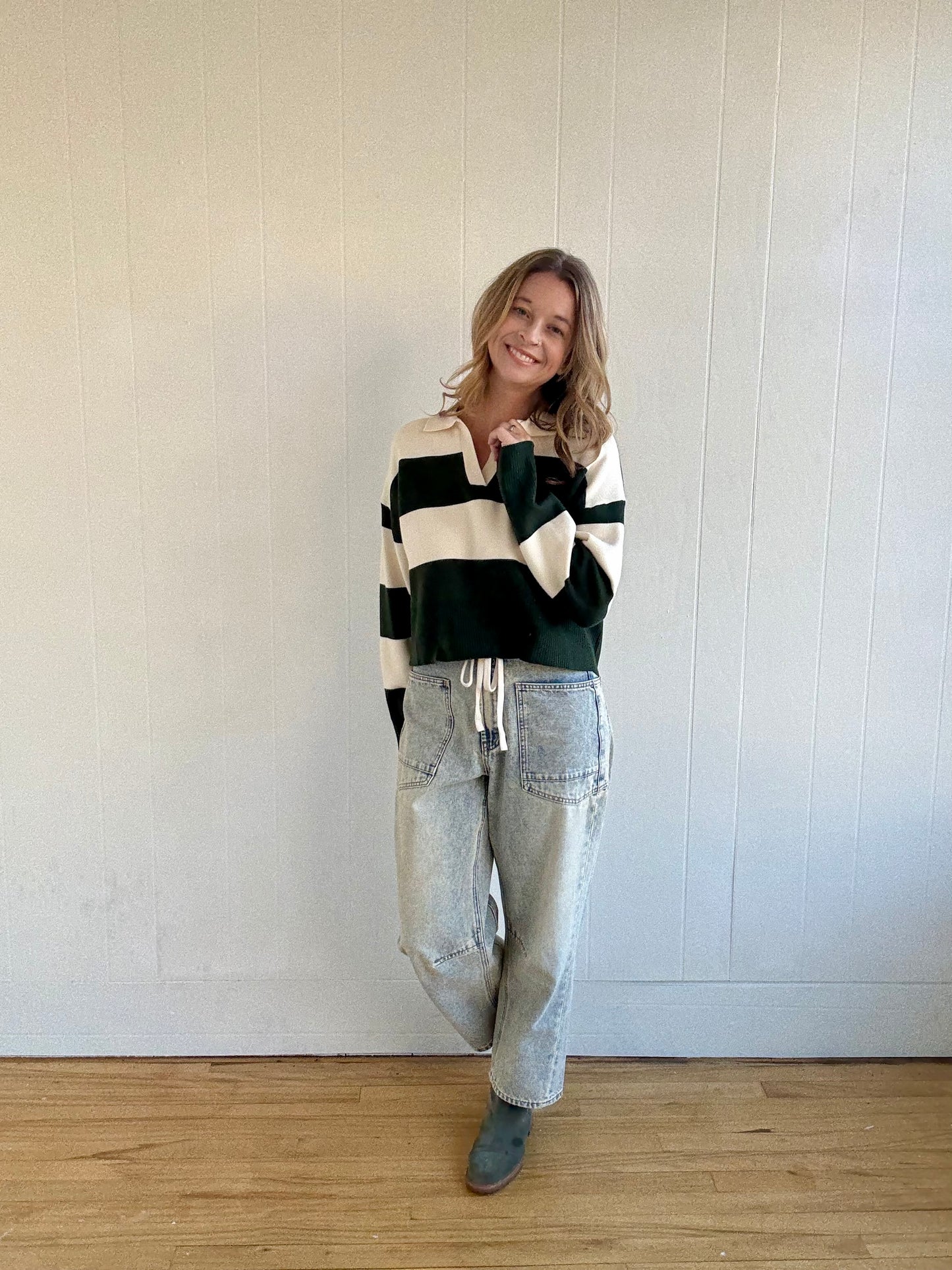 Palmer Polo Sweater