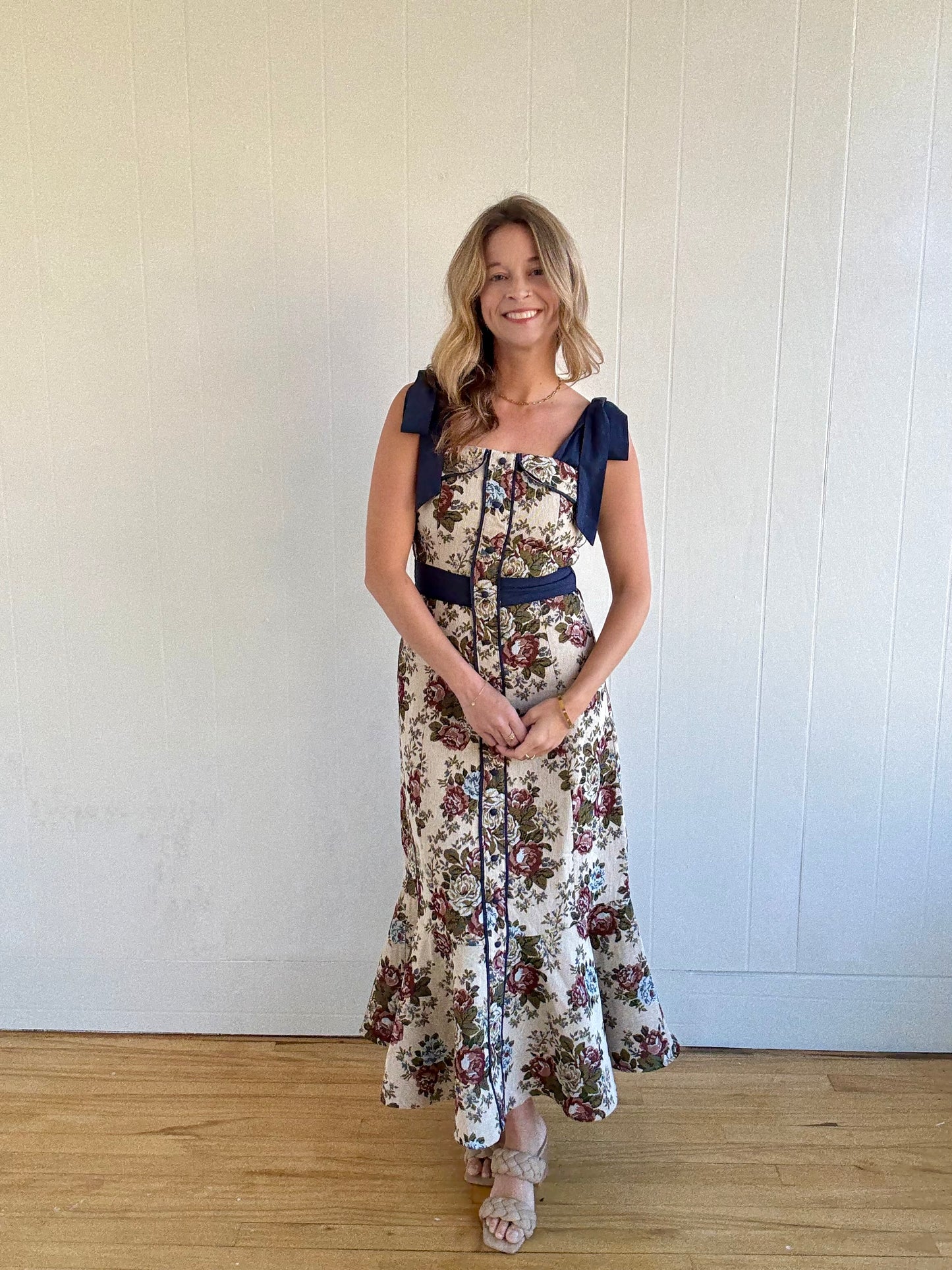Mabel Tapestry Midi Dress