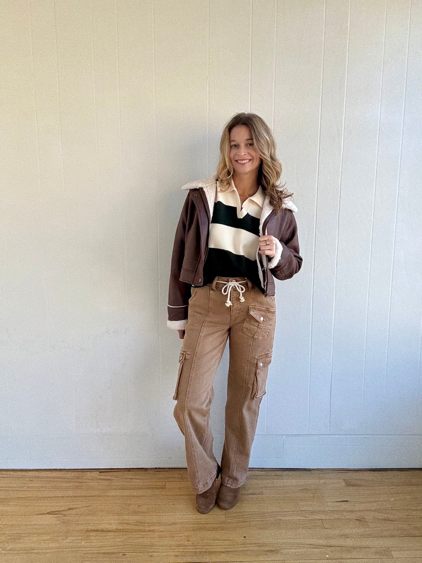 Amelia Aviator Jacket