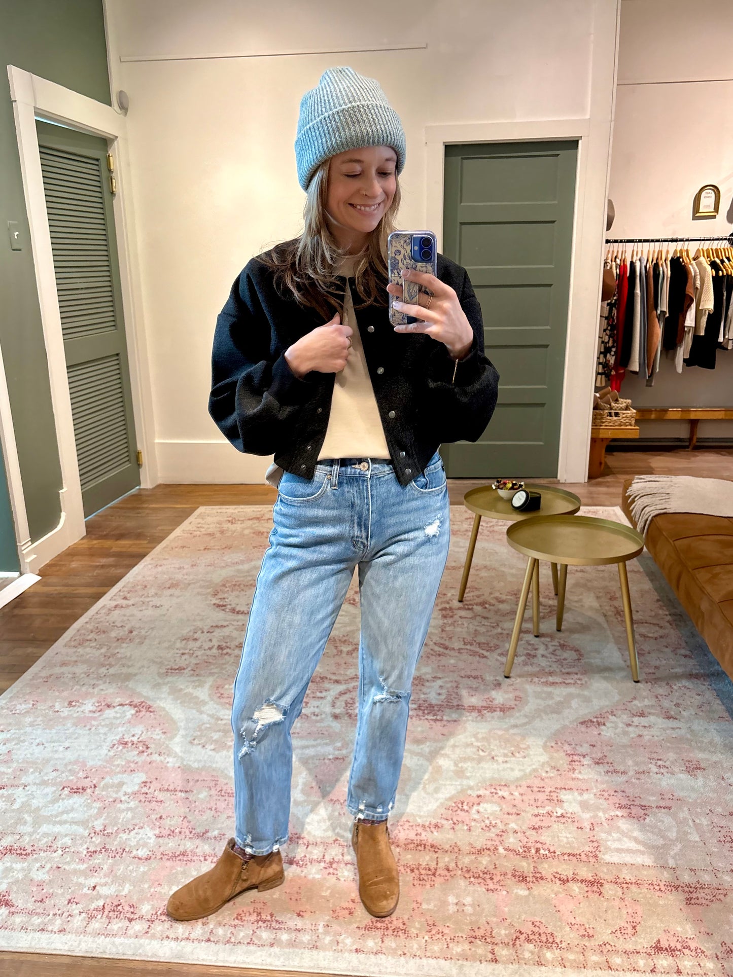 Lou Beanie (Sage)
