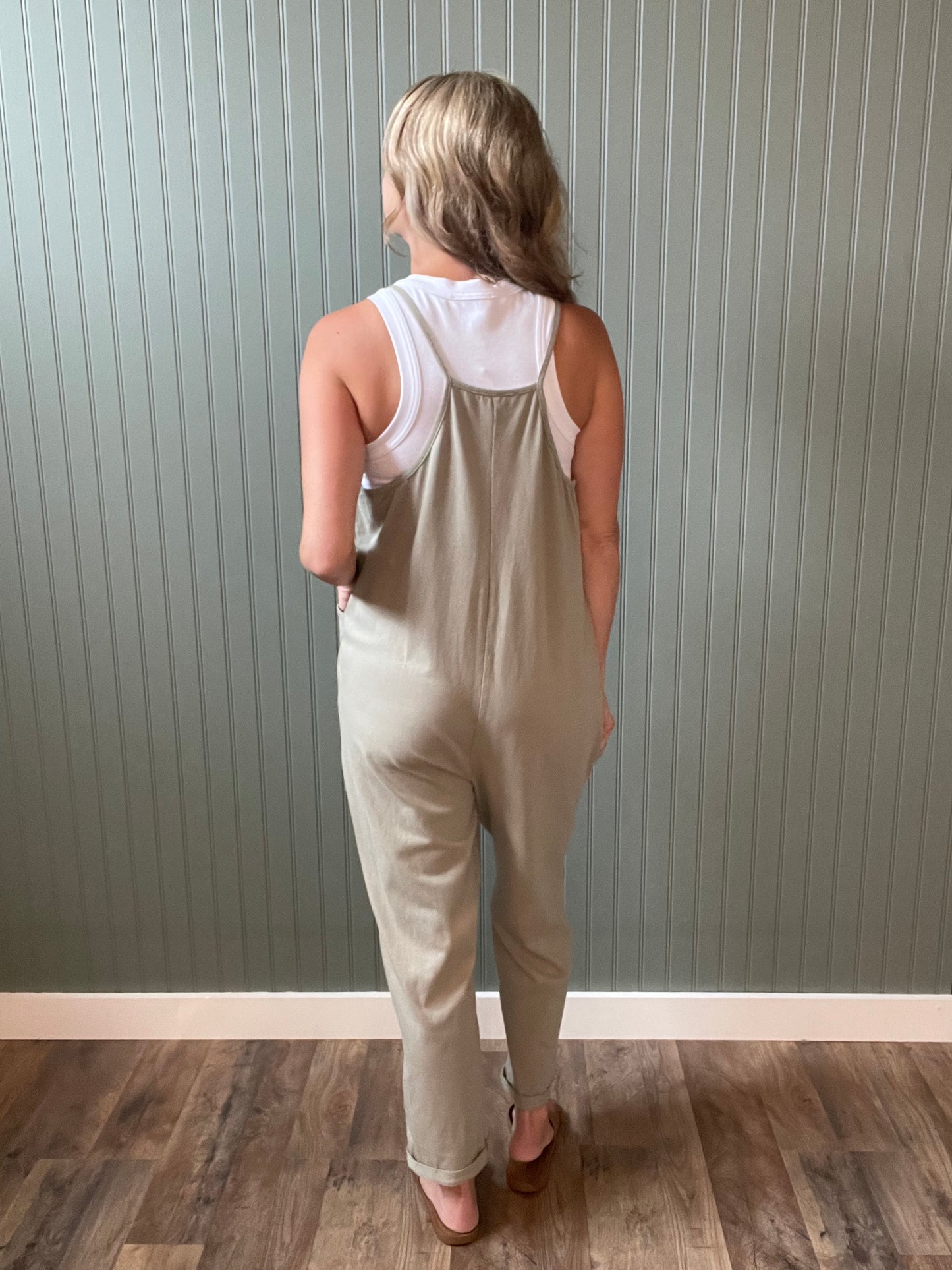 Tilly Jumpsuit (Seagrass)