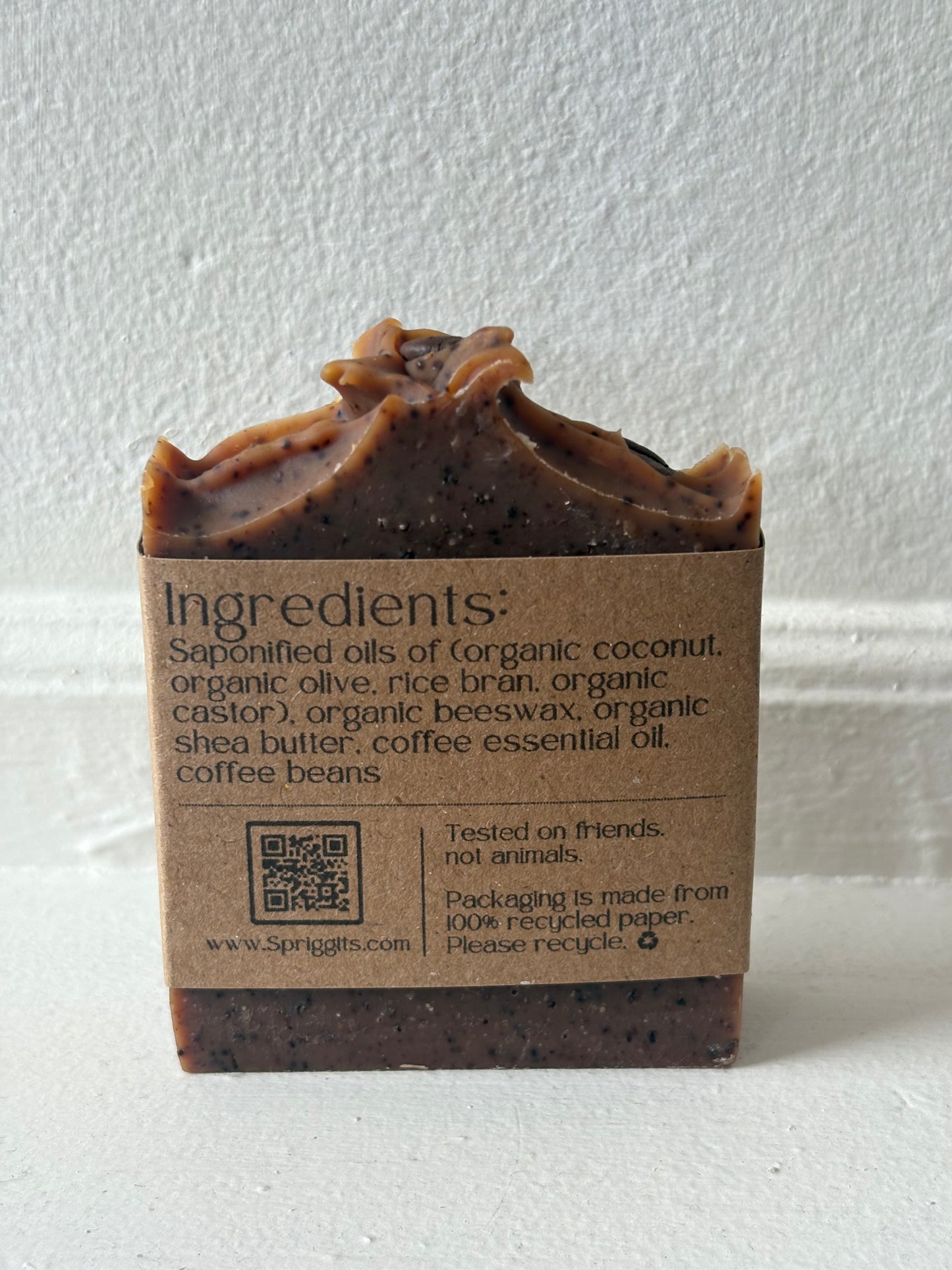 Spriggits Wake Me Up Coffee Soap Bar
