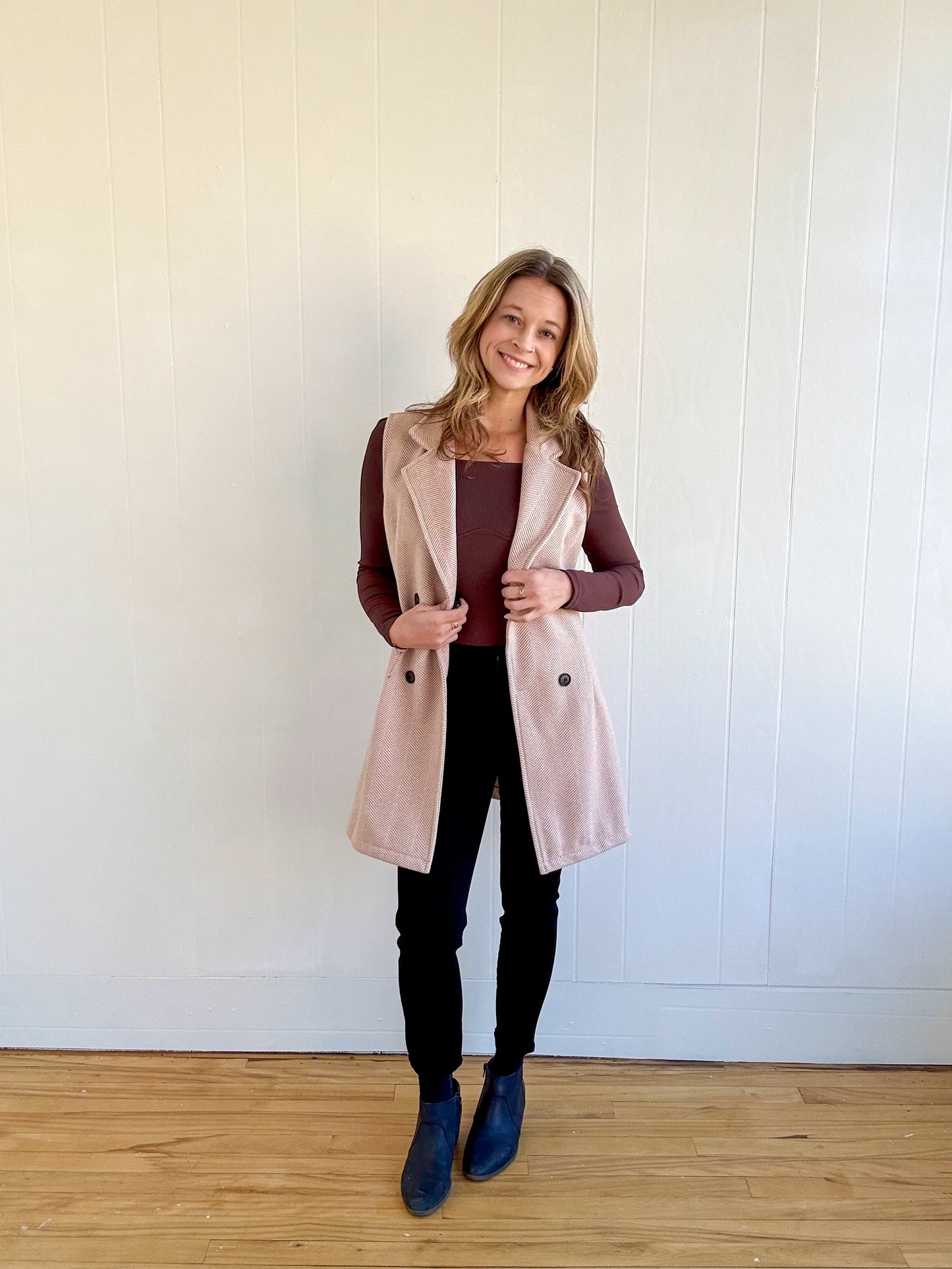 Leona Tweed Vest