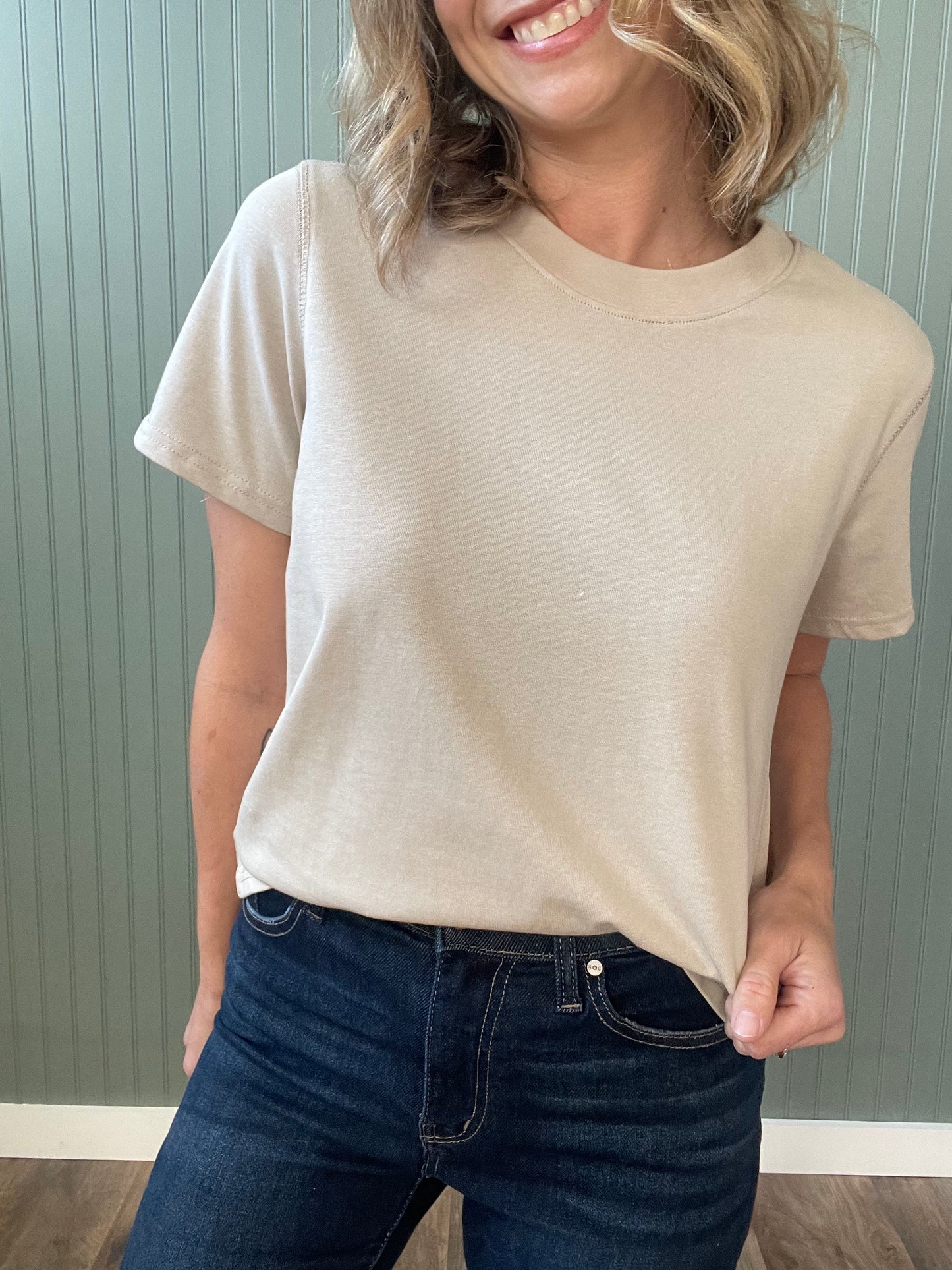 Lanie Top (Bone)