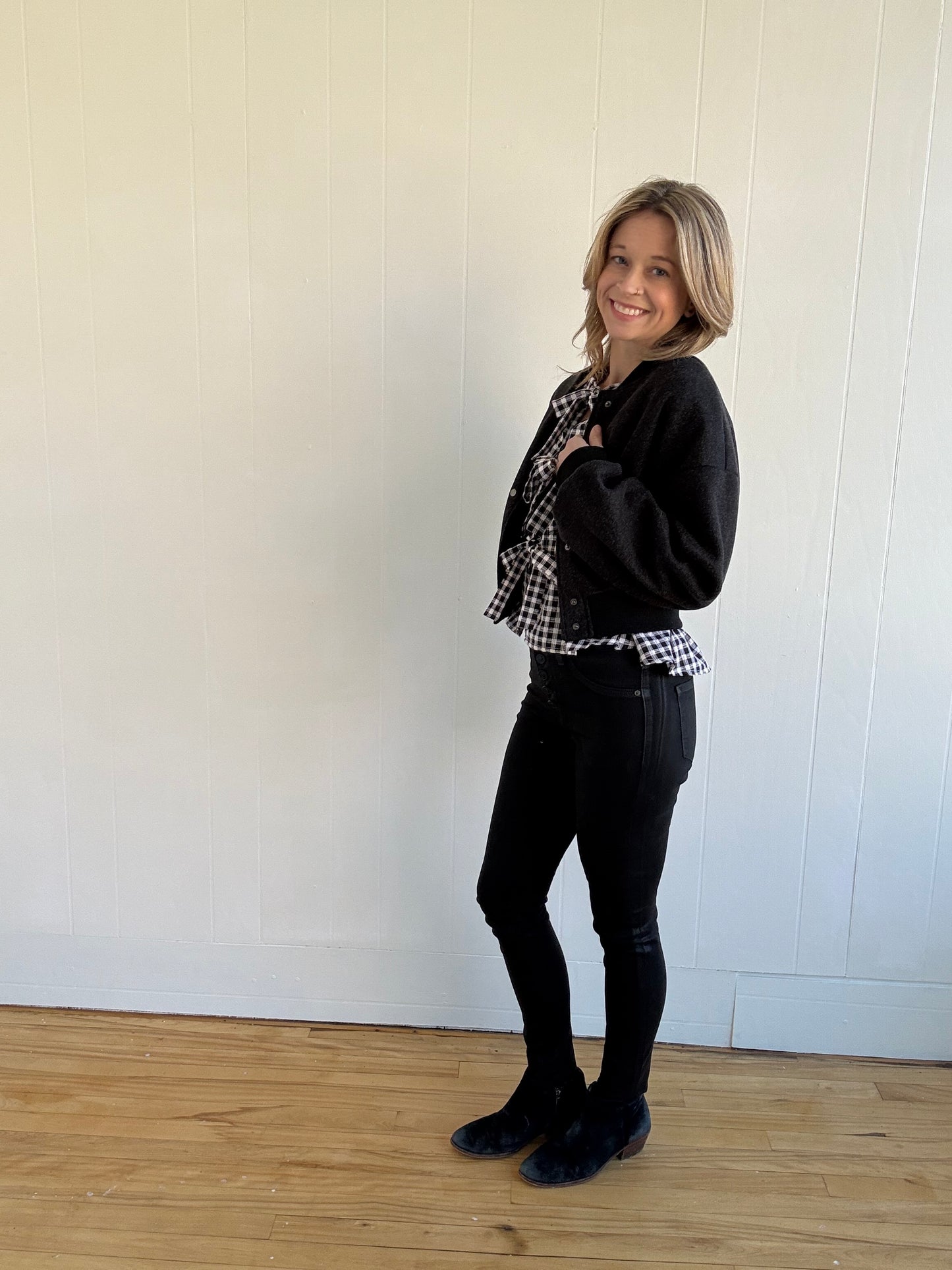 Gemma Babydoll Bow Top