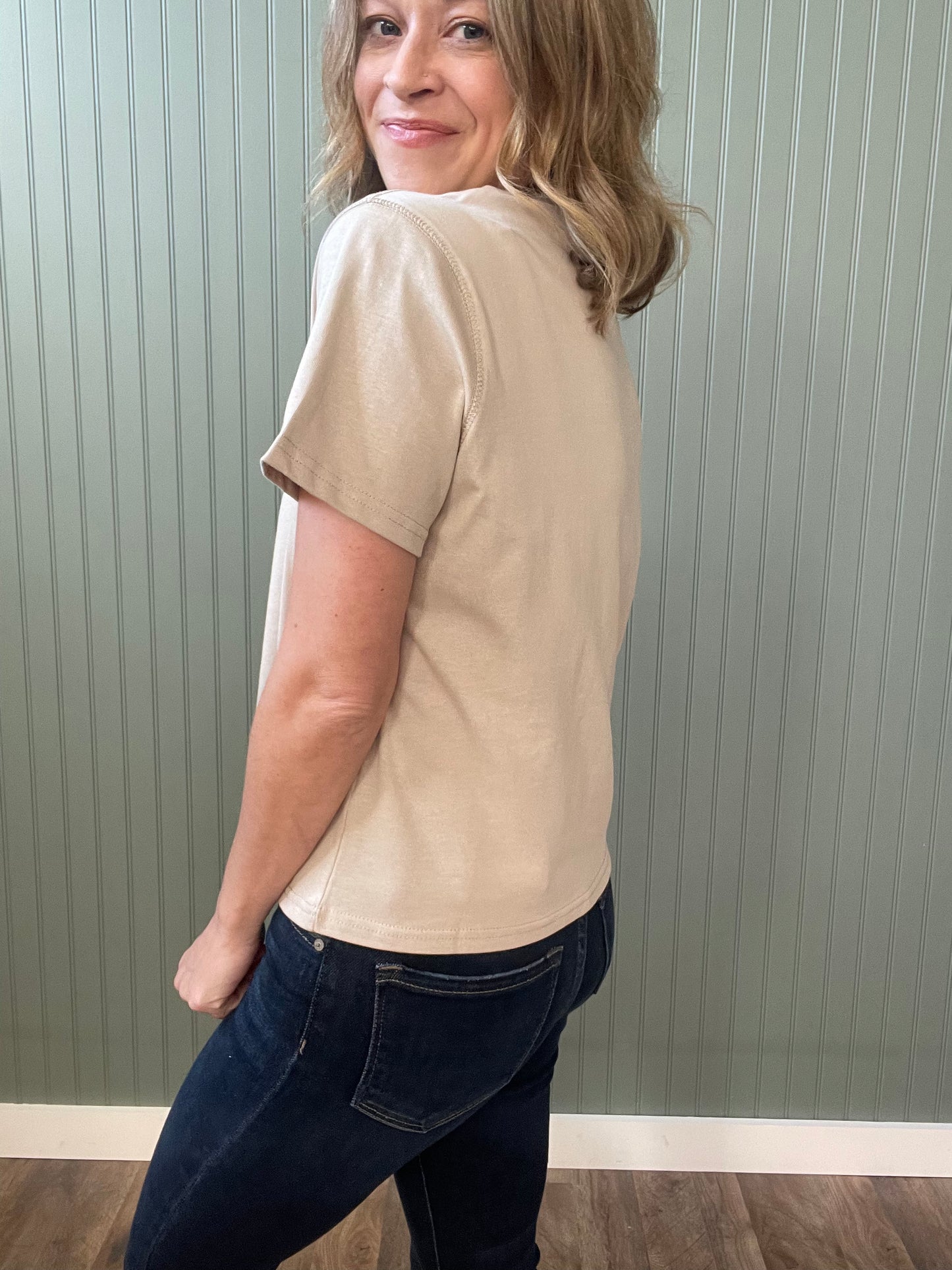 Lanie Top (Bone)
