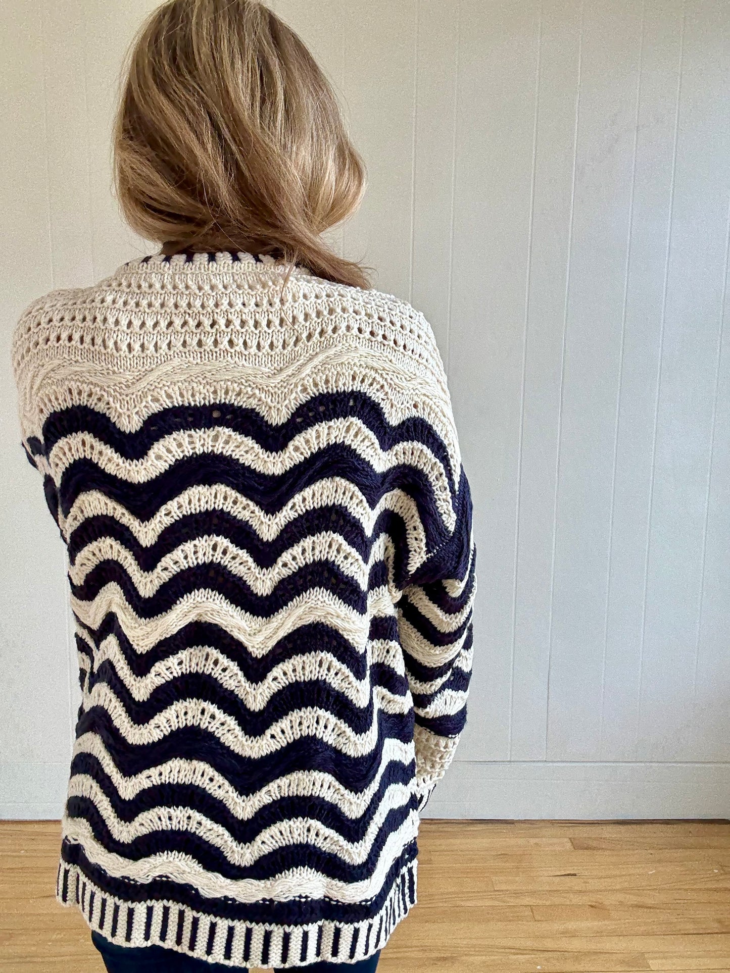 Midnight Wave Sweater
