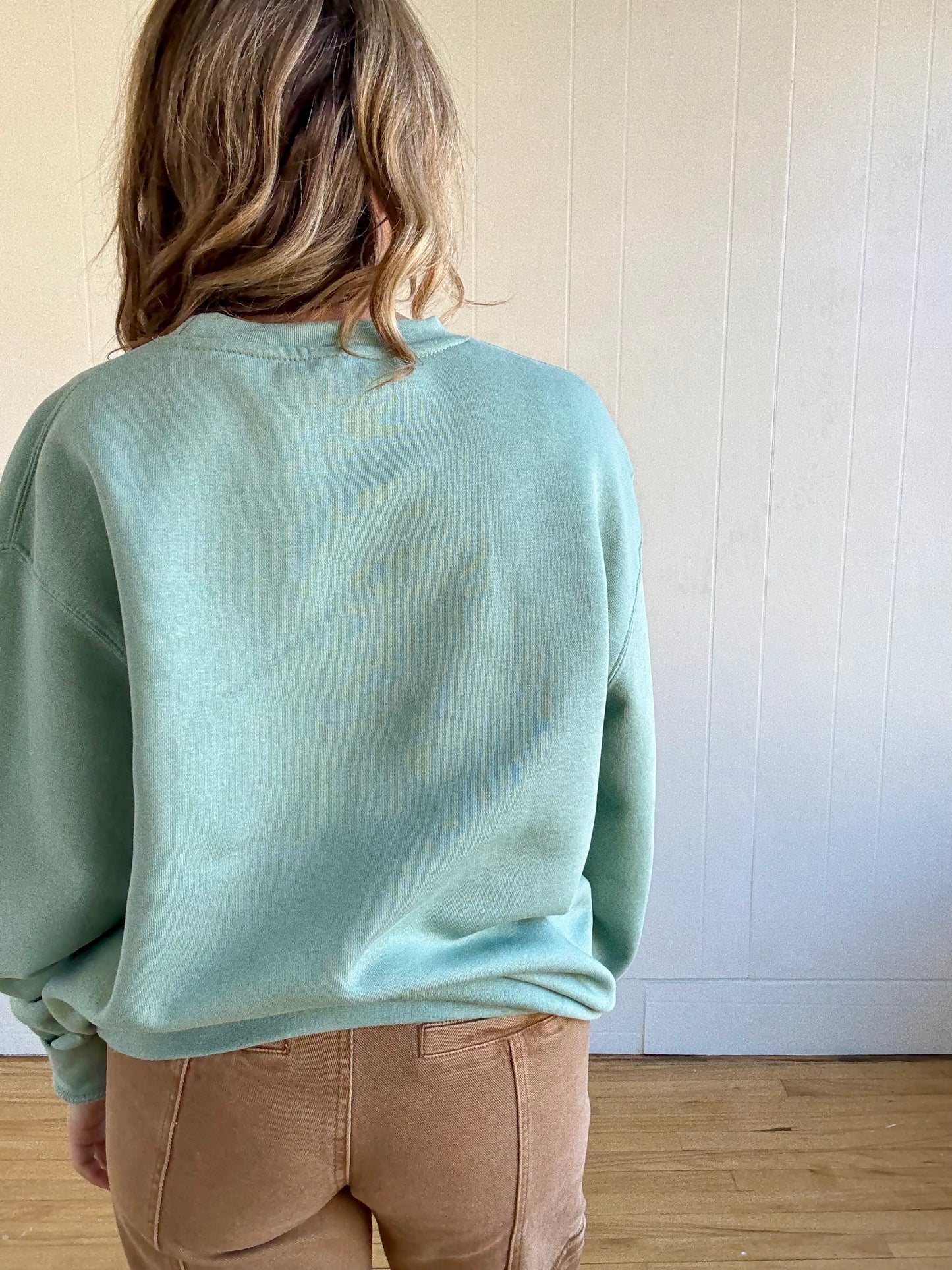 Salty Sardines Sweatshirt (Sea Green)