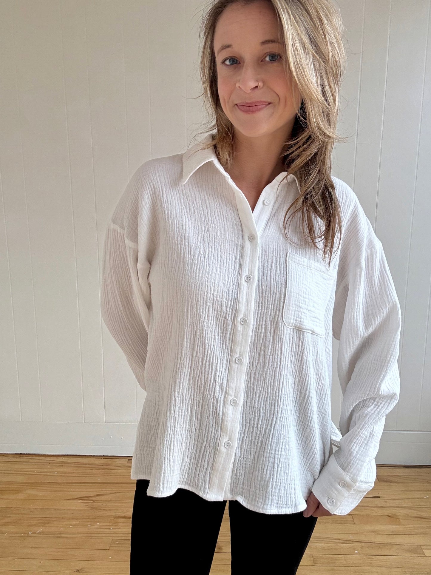 Marta Gauze Shirt