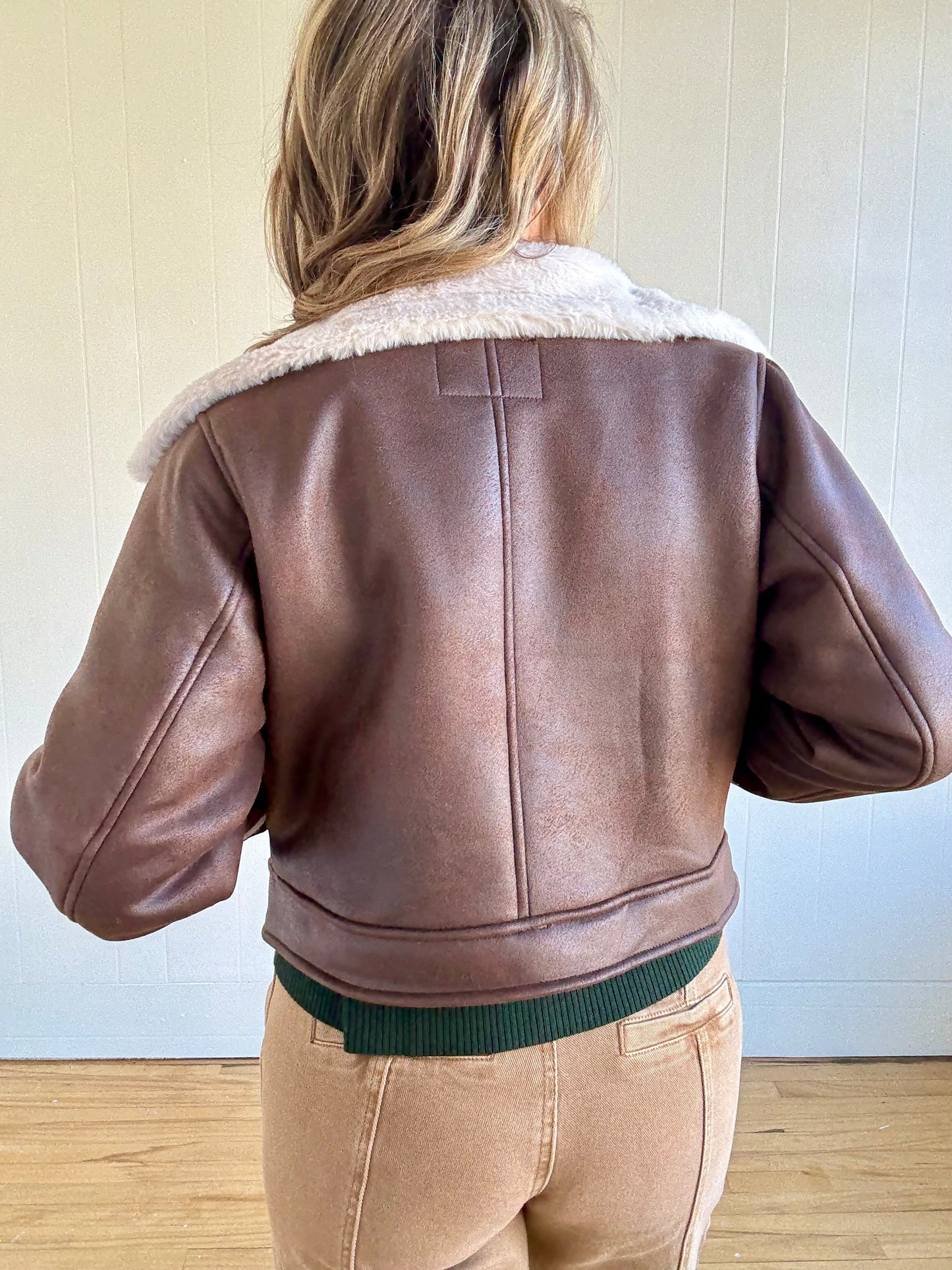 Amelia Aviator Jacket