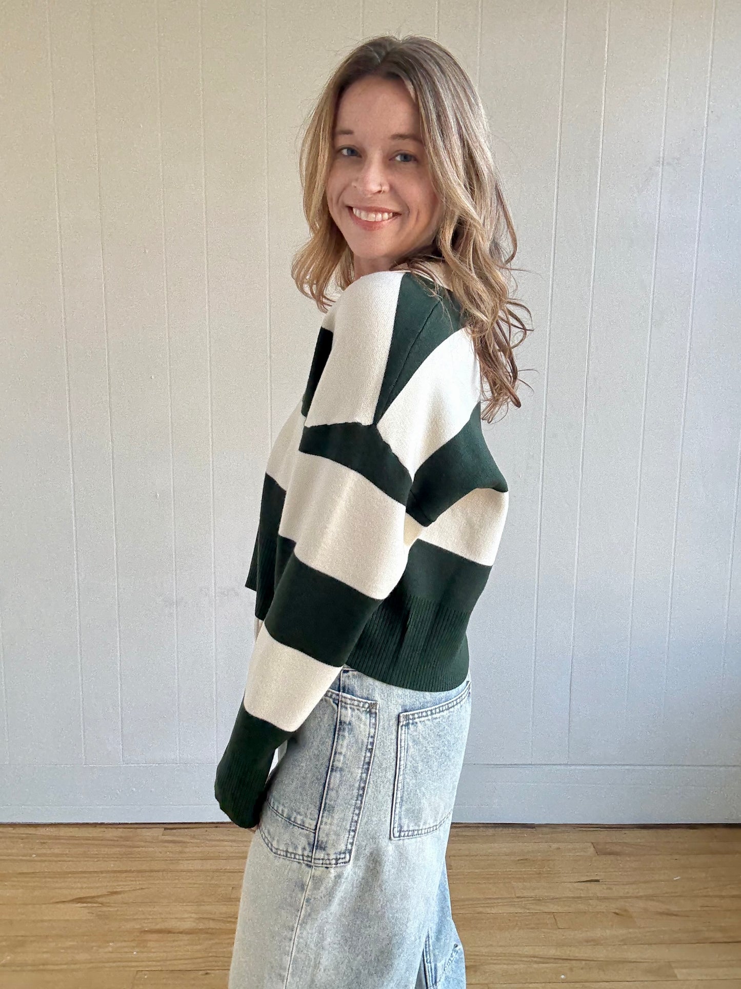 Palmer Polo Sweater