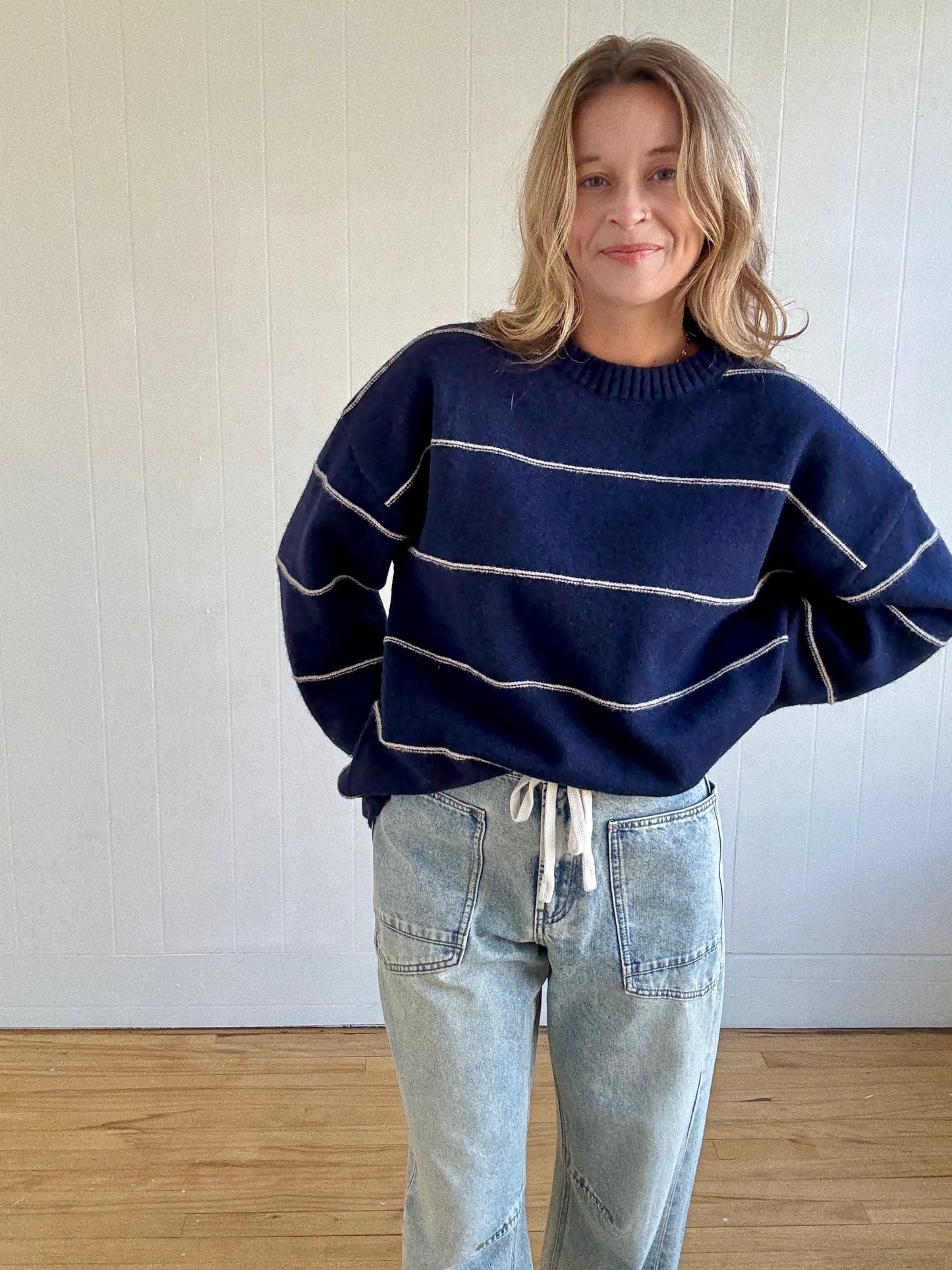 Demi Sweater (Navy)