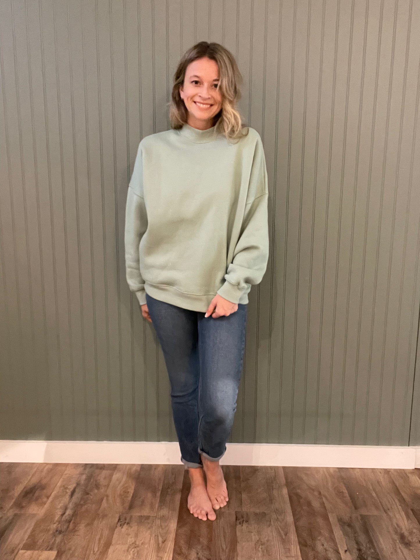 Troy Sweater (Sage)