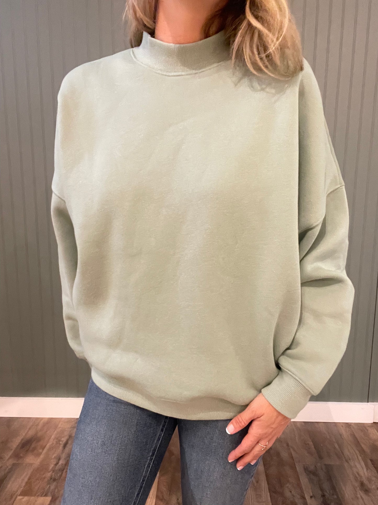 Troy Sweater (Sage)
