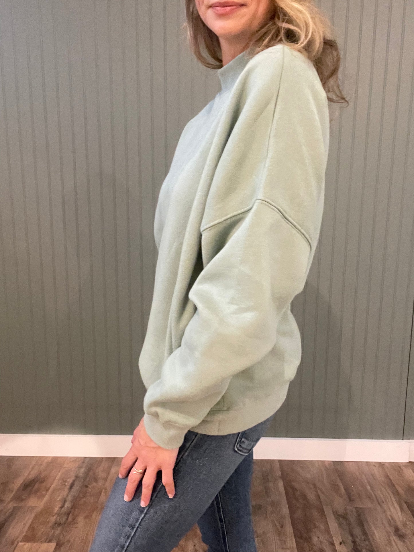 Troy Sweater (Sage)
