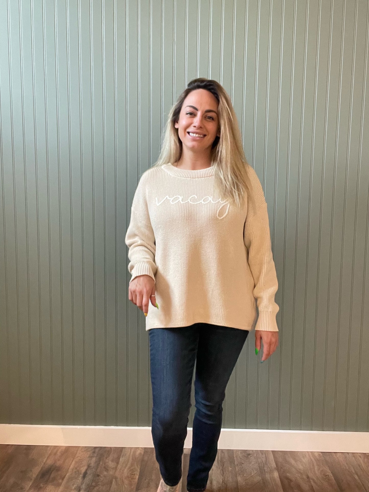 Vacay Sweater (Multiple Colors)