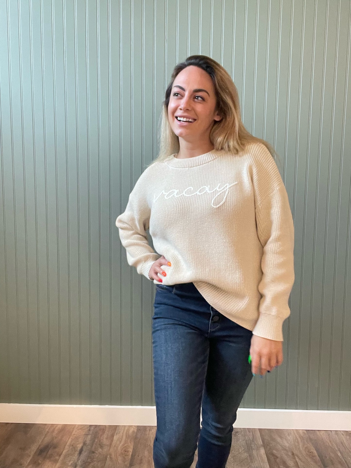 Vacay Sweater (Multiple Colors)