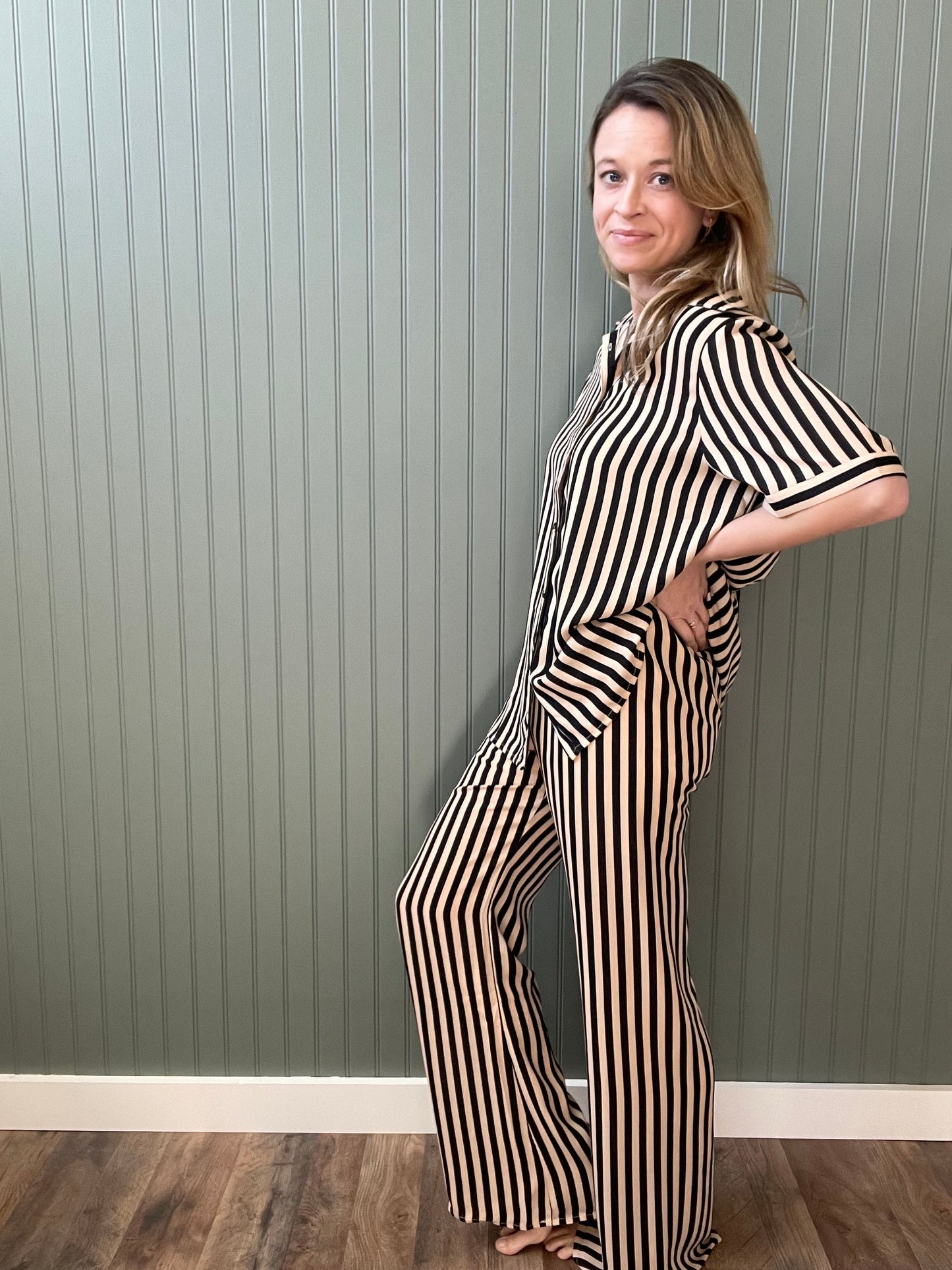Milan Striped Pant