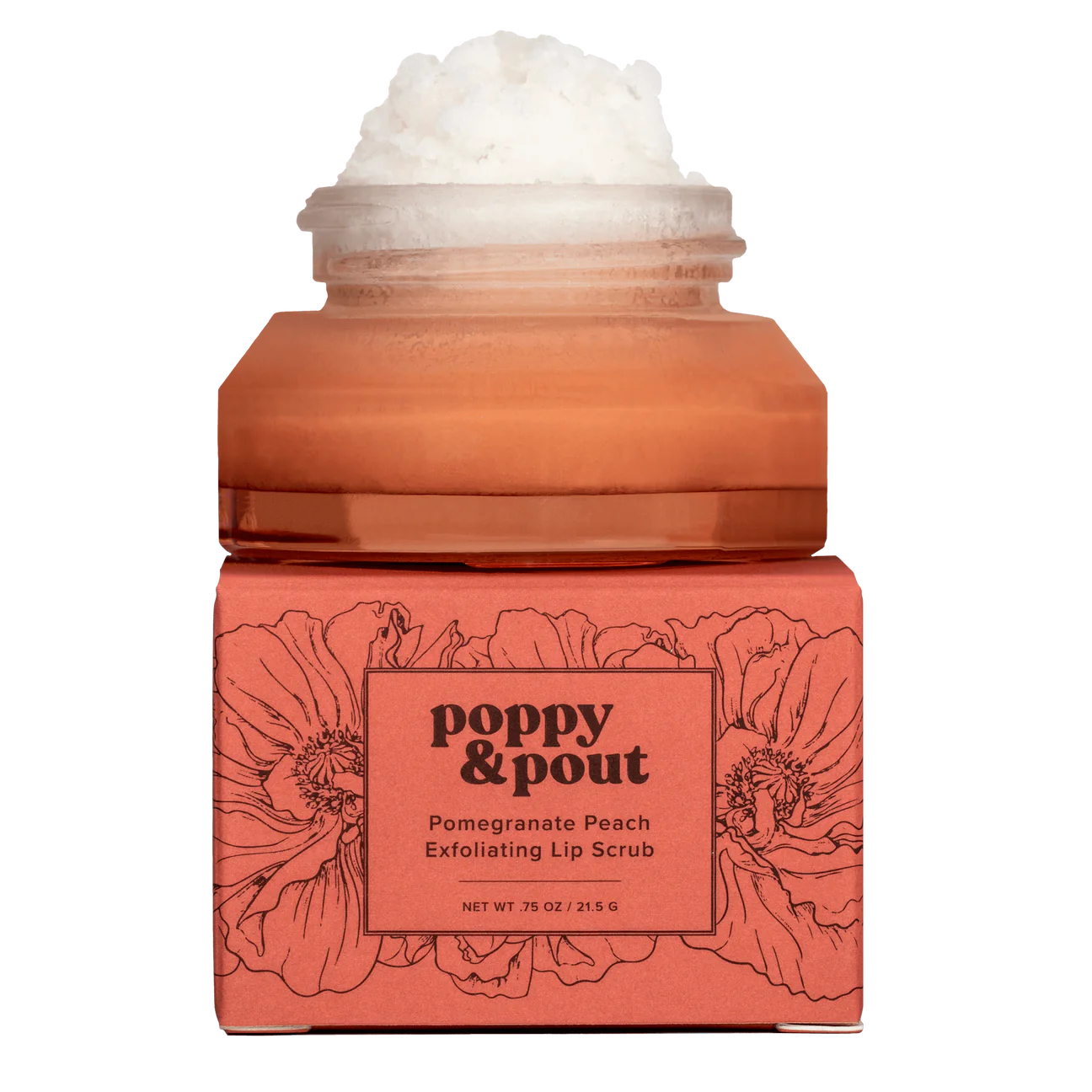 Lip Scrub, Pomegranate Peach