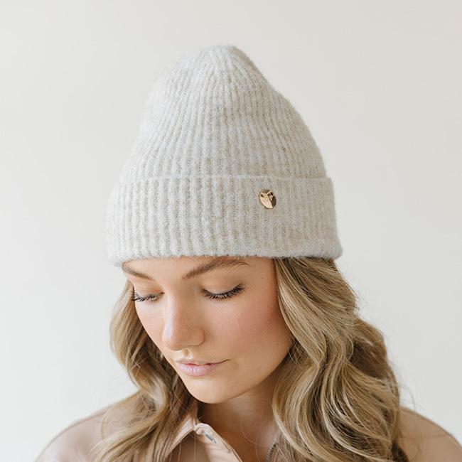 Collins Knit Beanie (Oatmeal)