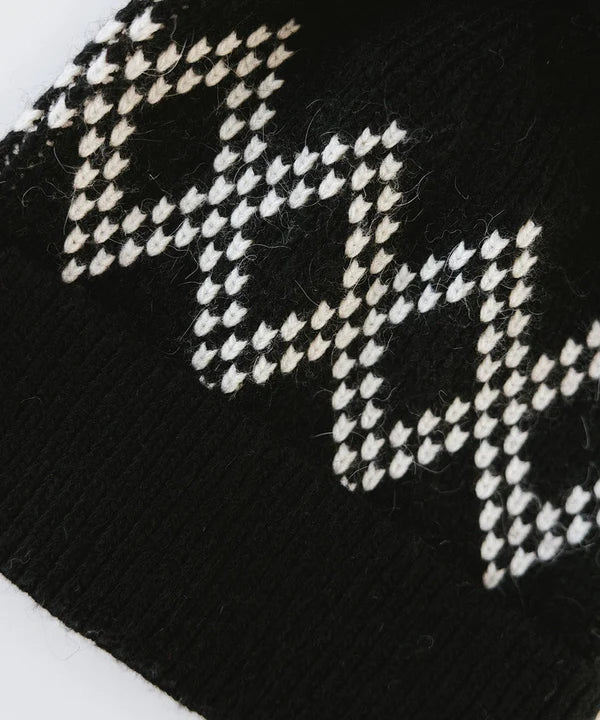 Elio Pom Beanie (Black)