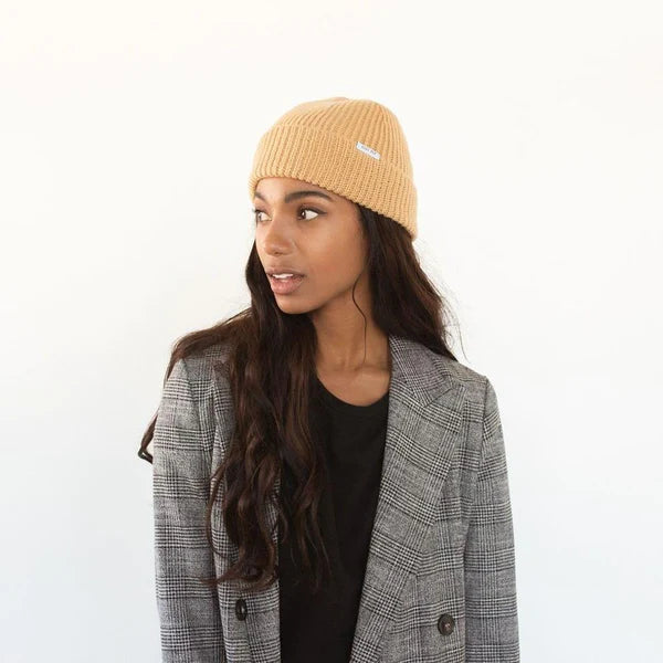 Ash Fisherman Beanie (Camel)
