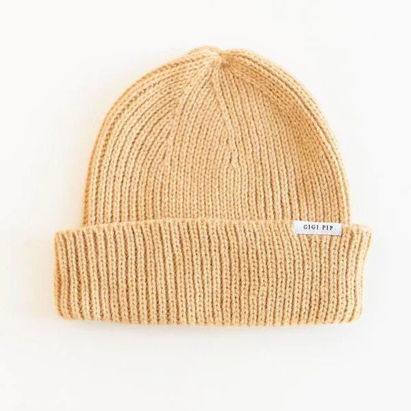 Ash Fisherman Beanie (Camel)