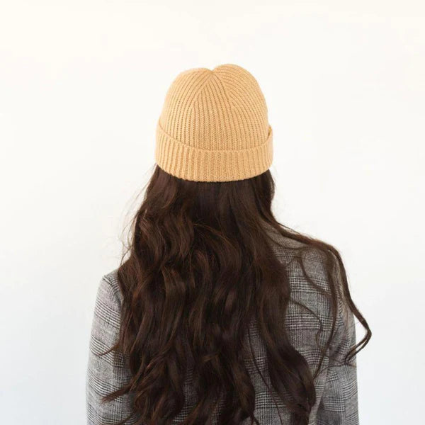 Ash Fisherman Beanie (Camel)