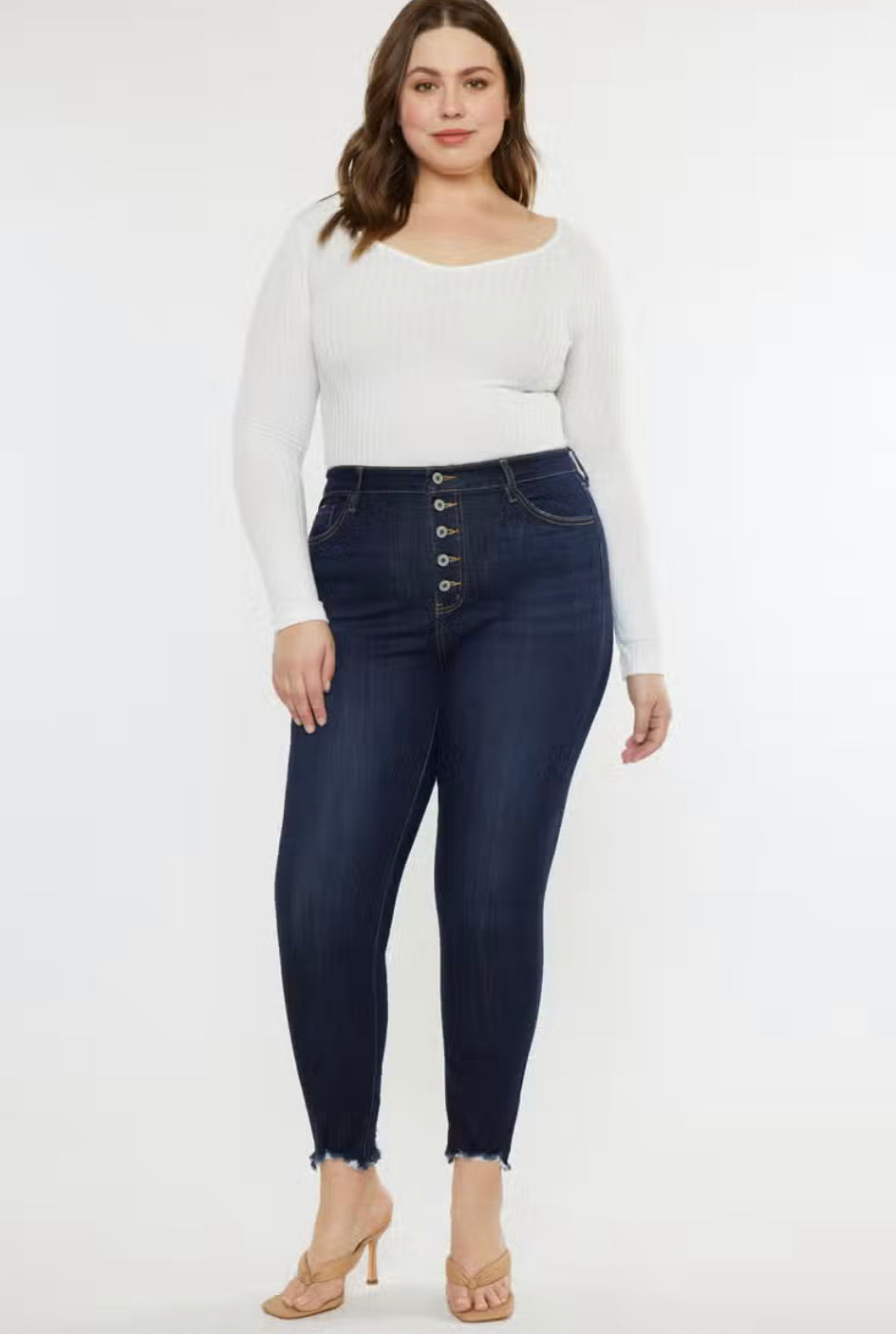 Kayla Dark Wash (Plus)