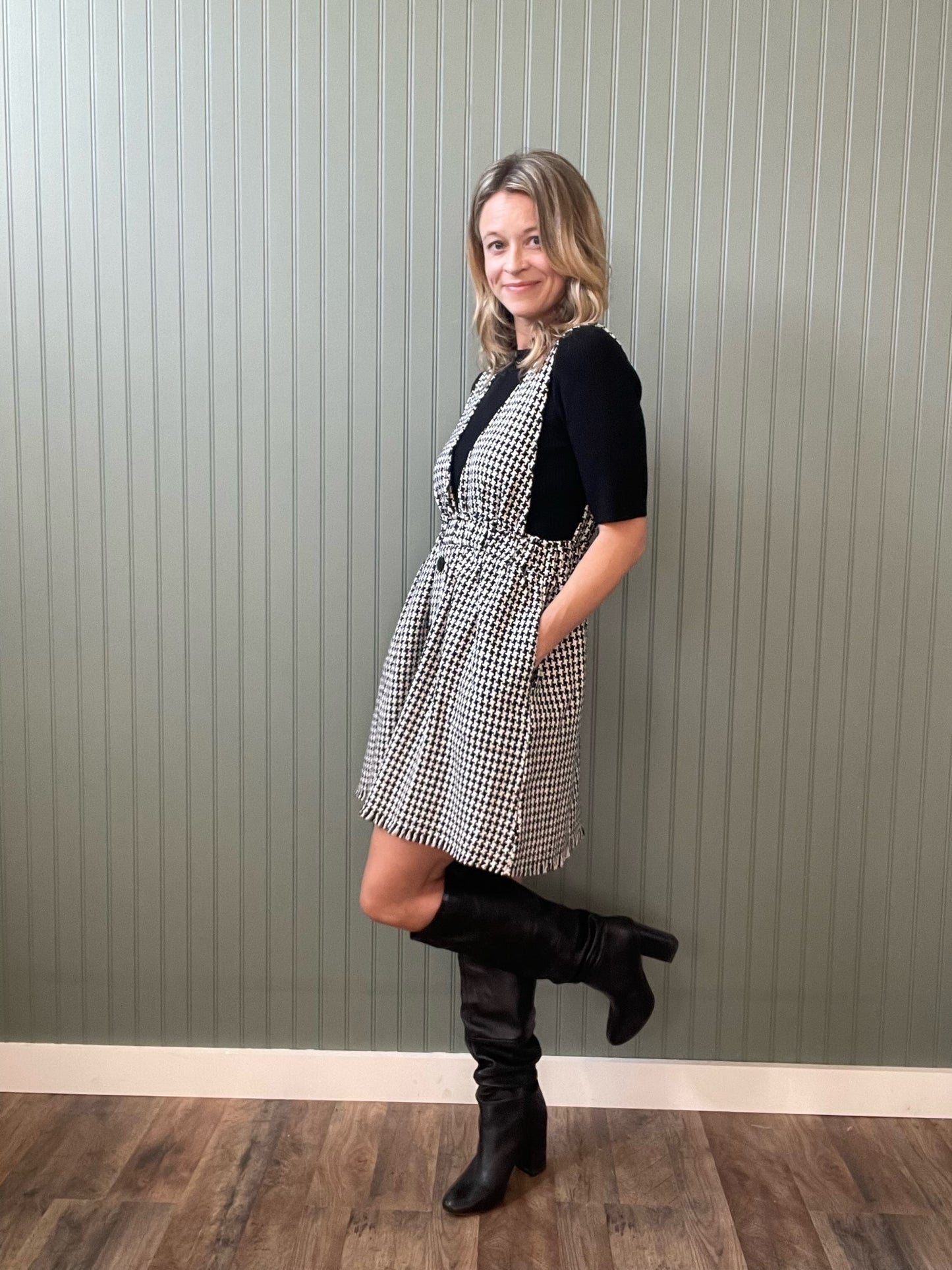 Serena Tweed Dress