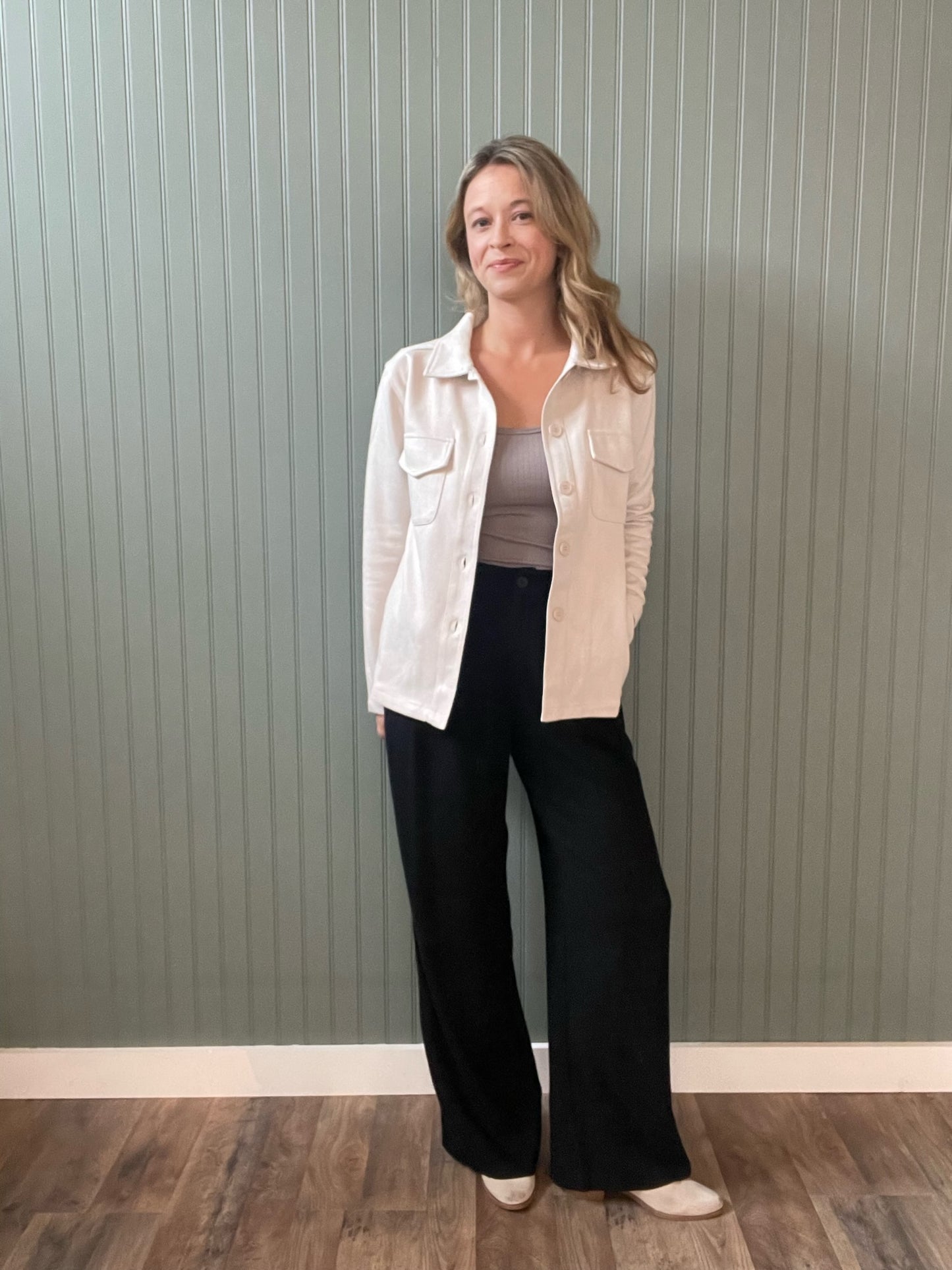 Mya Linen Trouser (Black)
