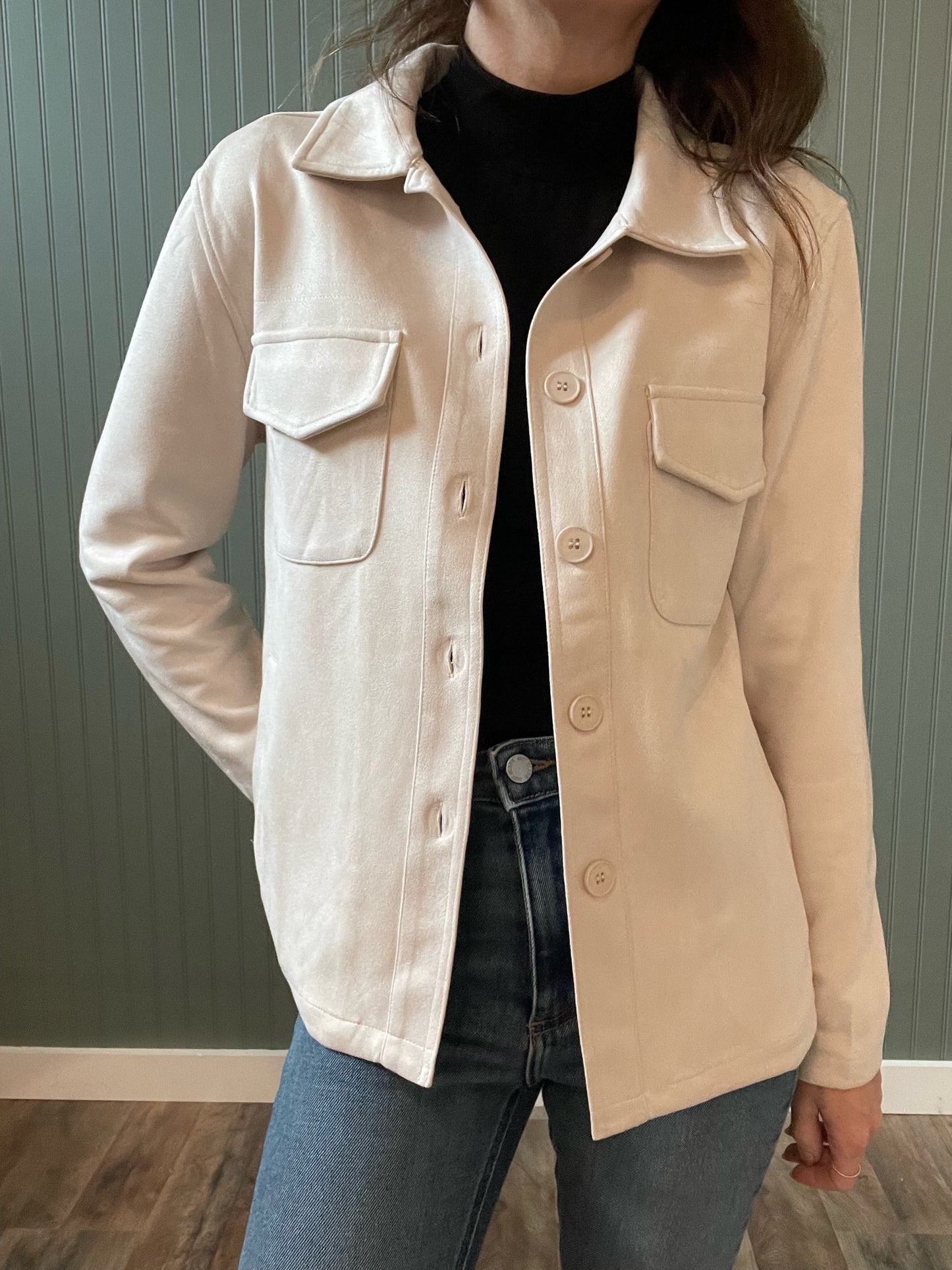 Glad You Came Suede Jacket