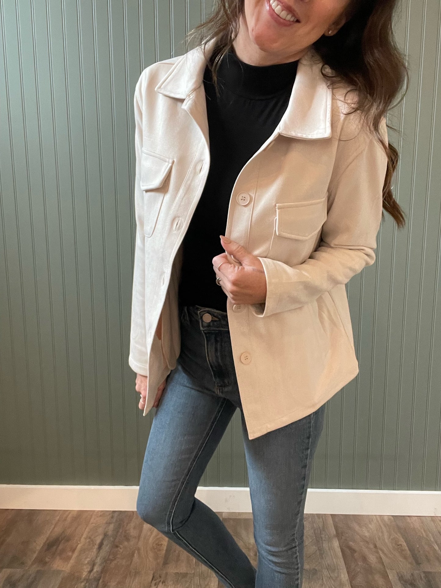 Glad You Came Suede Jacket