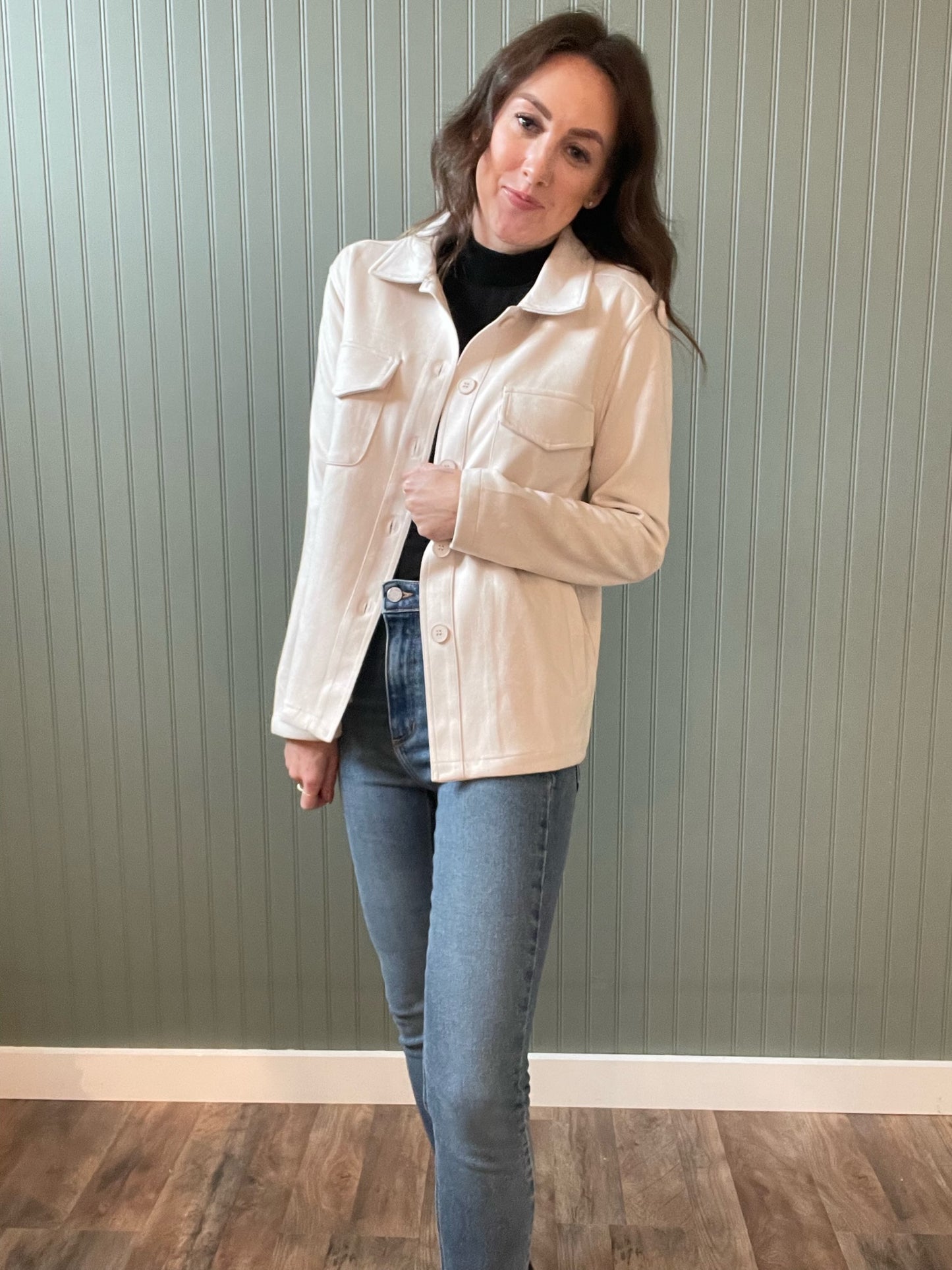 Glad You Came Suede Jacket