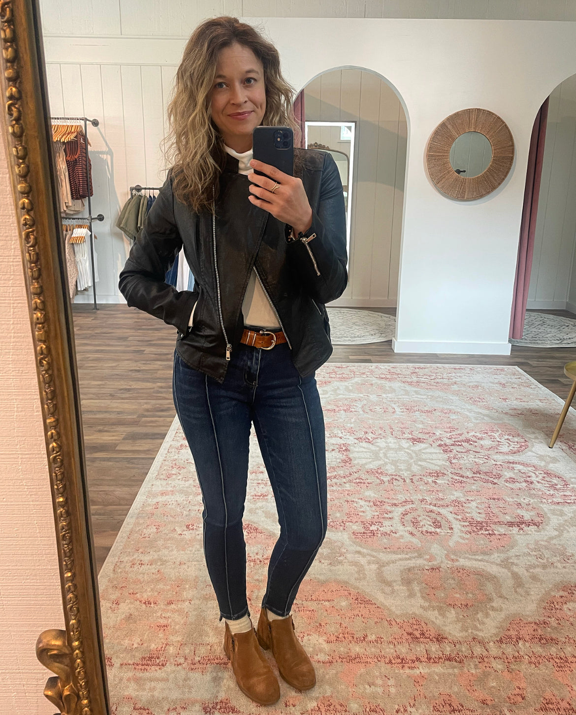 Breann Vegan Leather Jacket