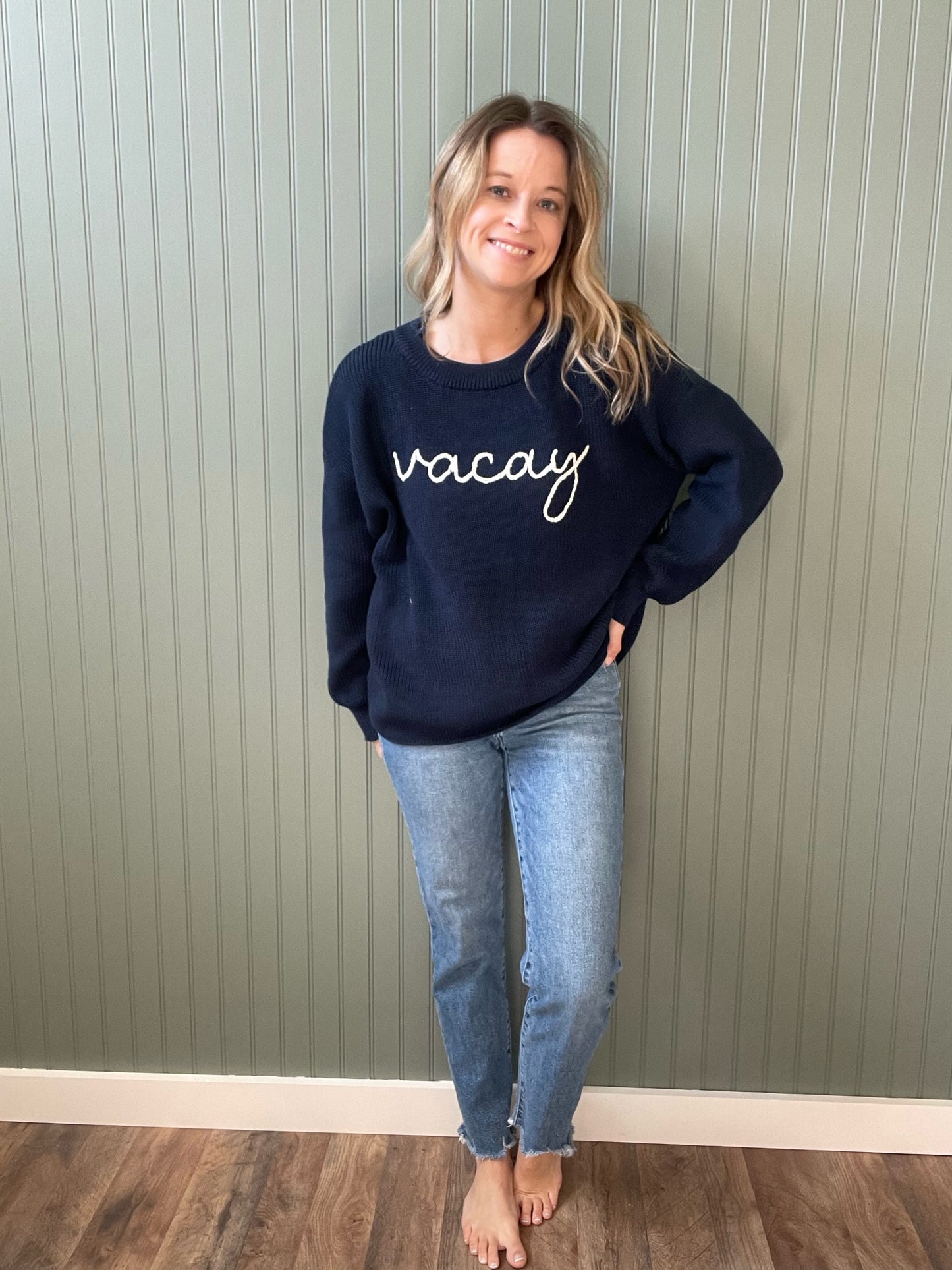Vacay Sweater (Multiple Colors)