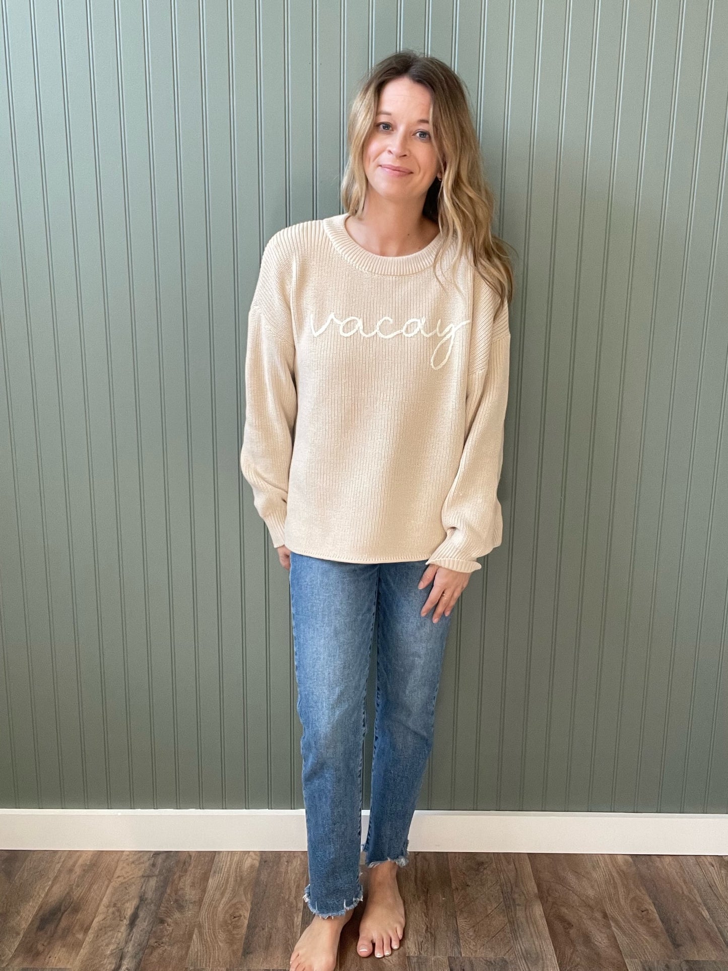Vacay Sweater (Multiple Colors)